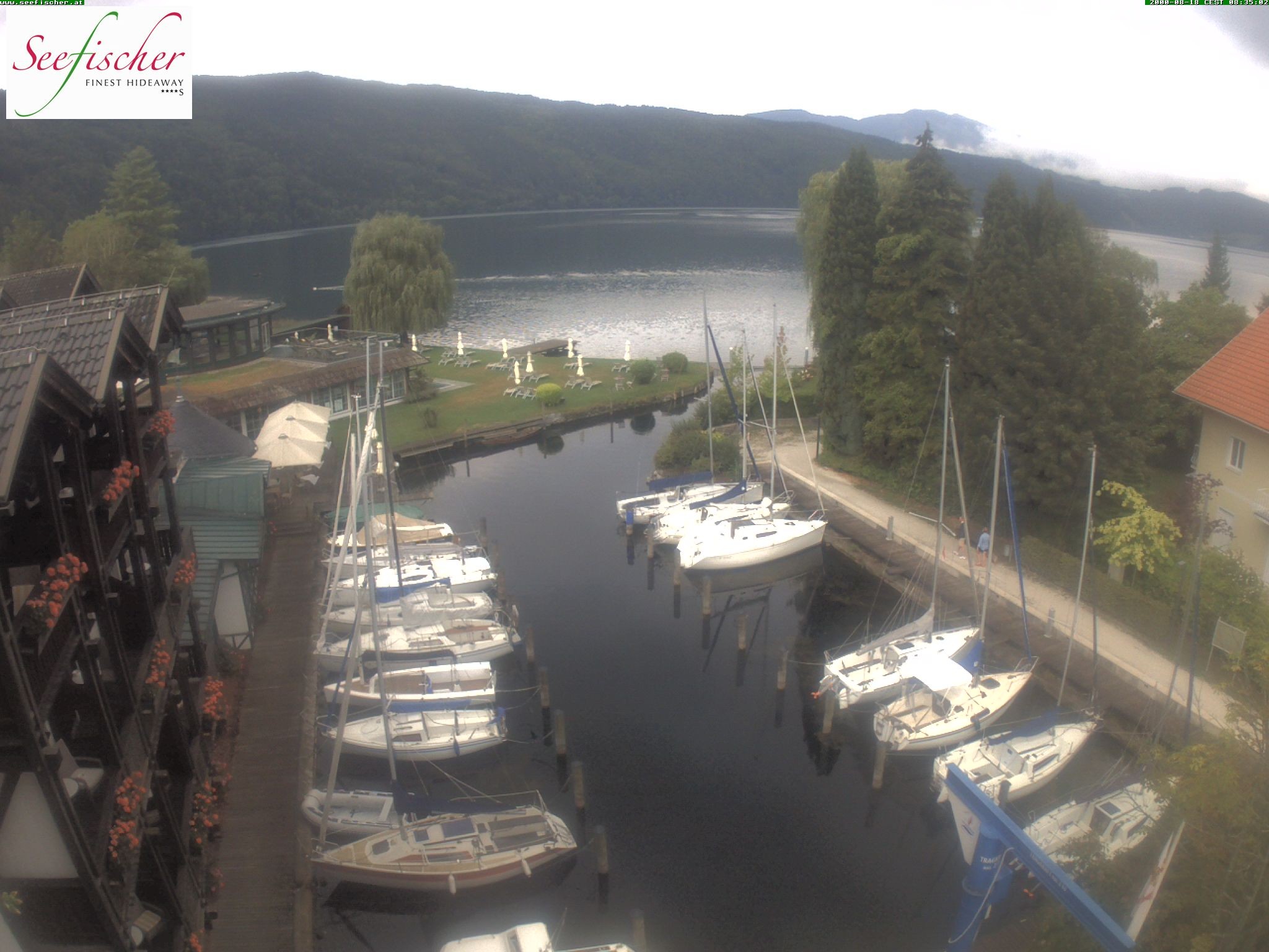 Archiv Foto Webcam Seefischer Romantik Hotel am Millstätter See