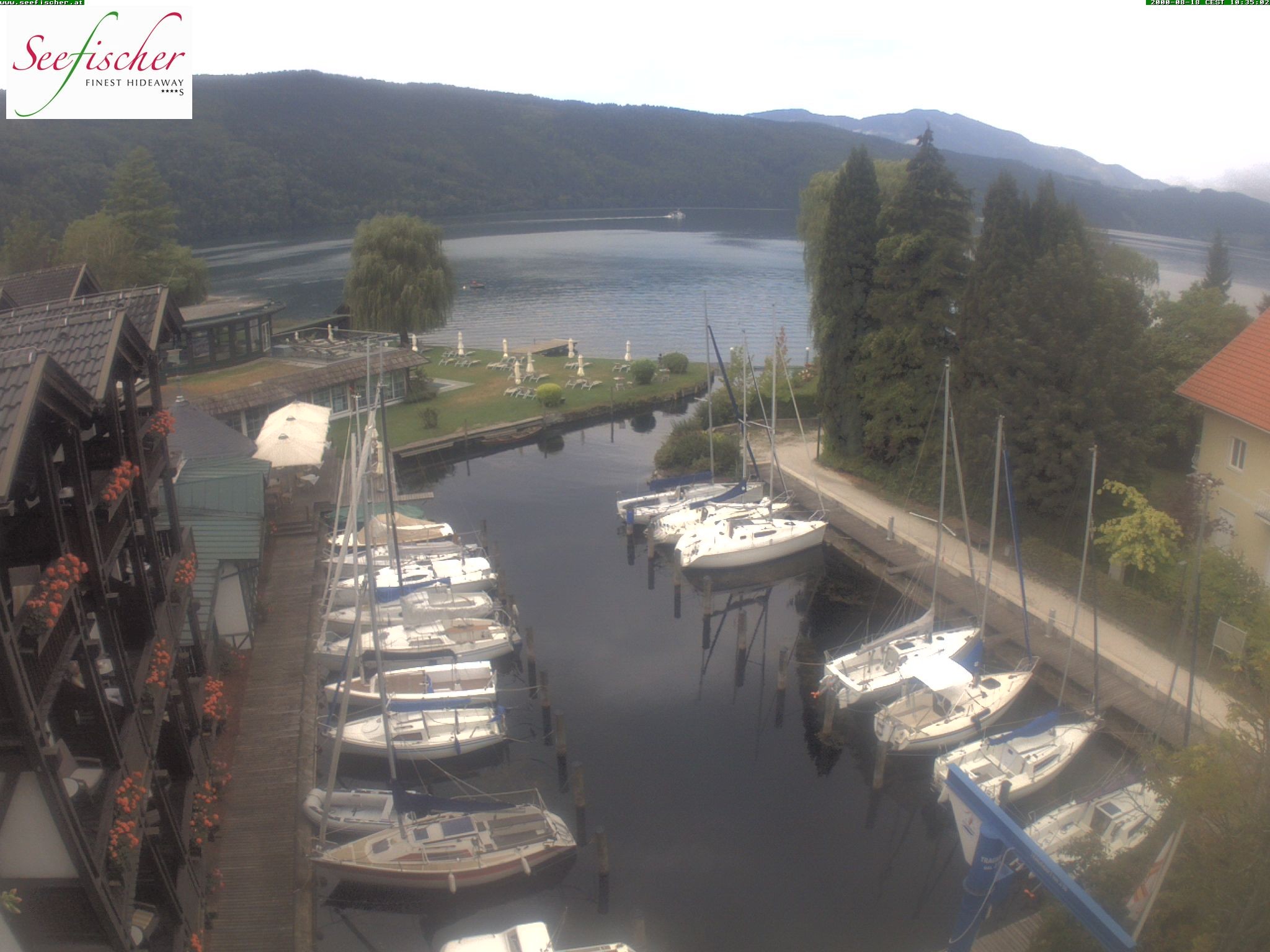Archiv Foto Webcam Seefischer Romantik Hotel am Millstätter See