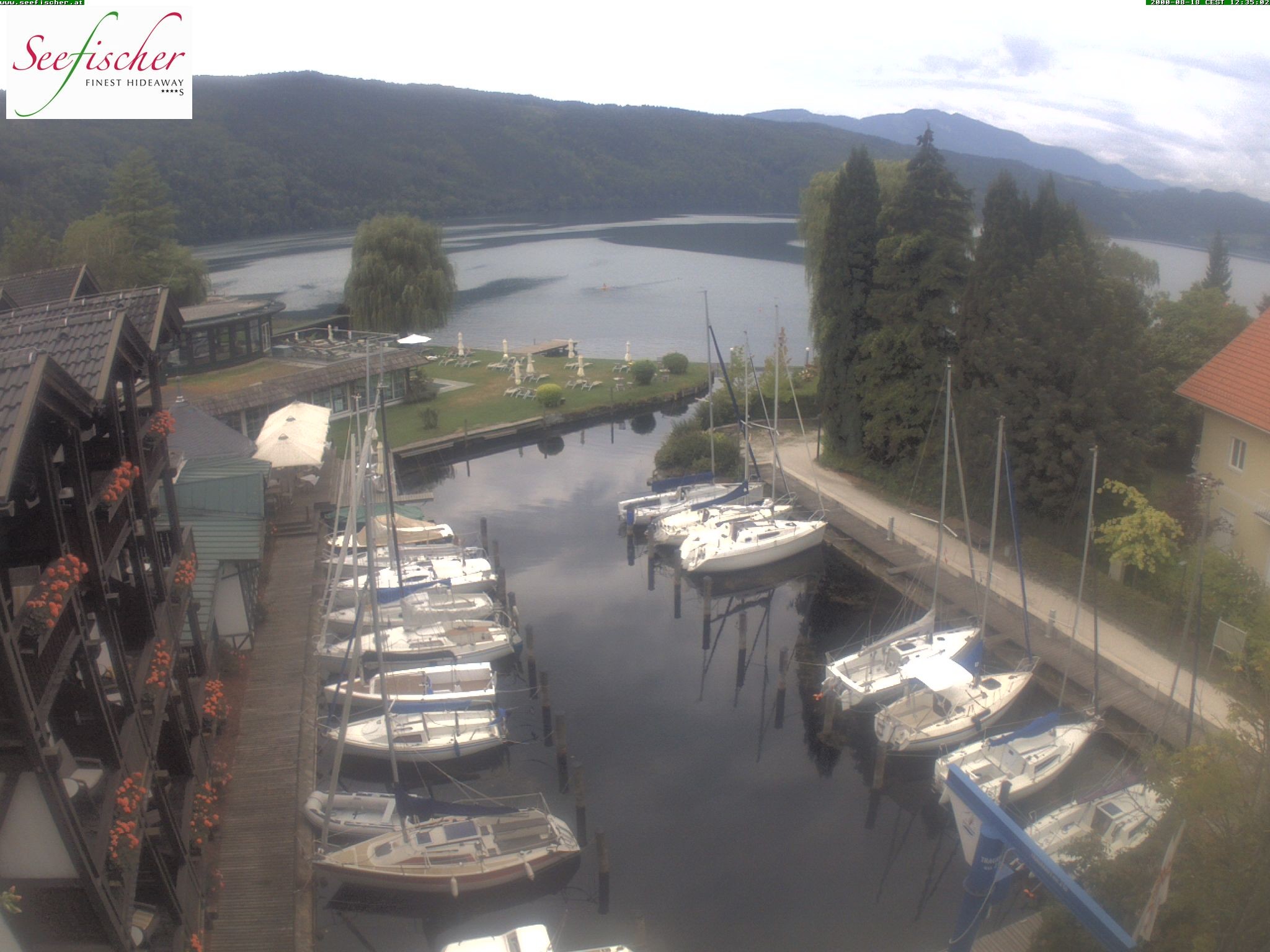 Archiv Foto Webcam Seefischer Romantik Hotel am Millstätter See