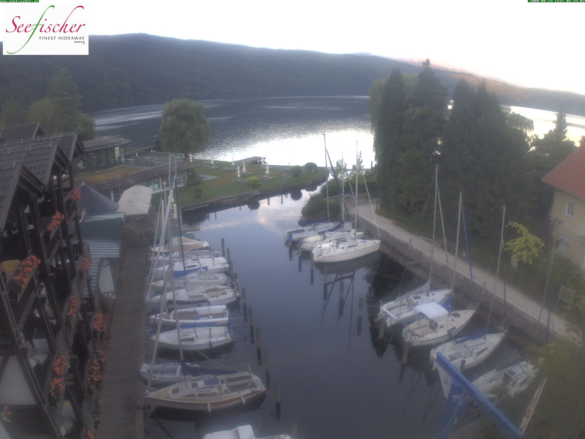 Archiv Foto Webcam Seefischer Romantik Hotel am Millstätter See