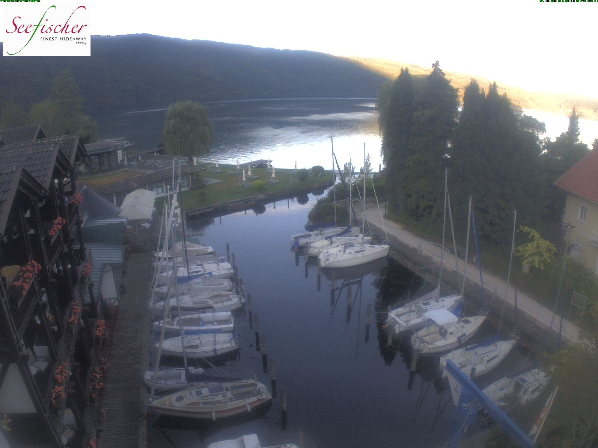 Archiv Foto Webcam Seefischer Romantik Hotel am Millstätter See