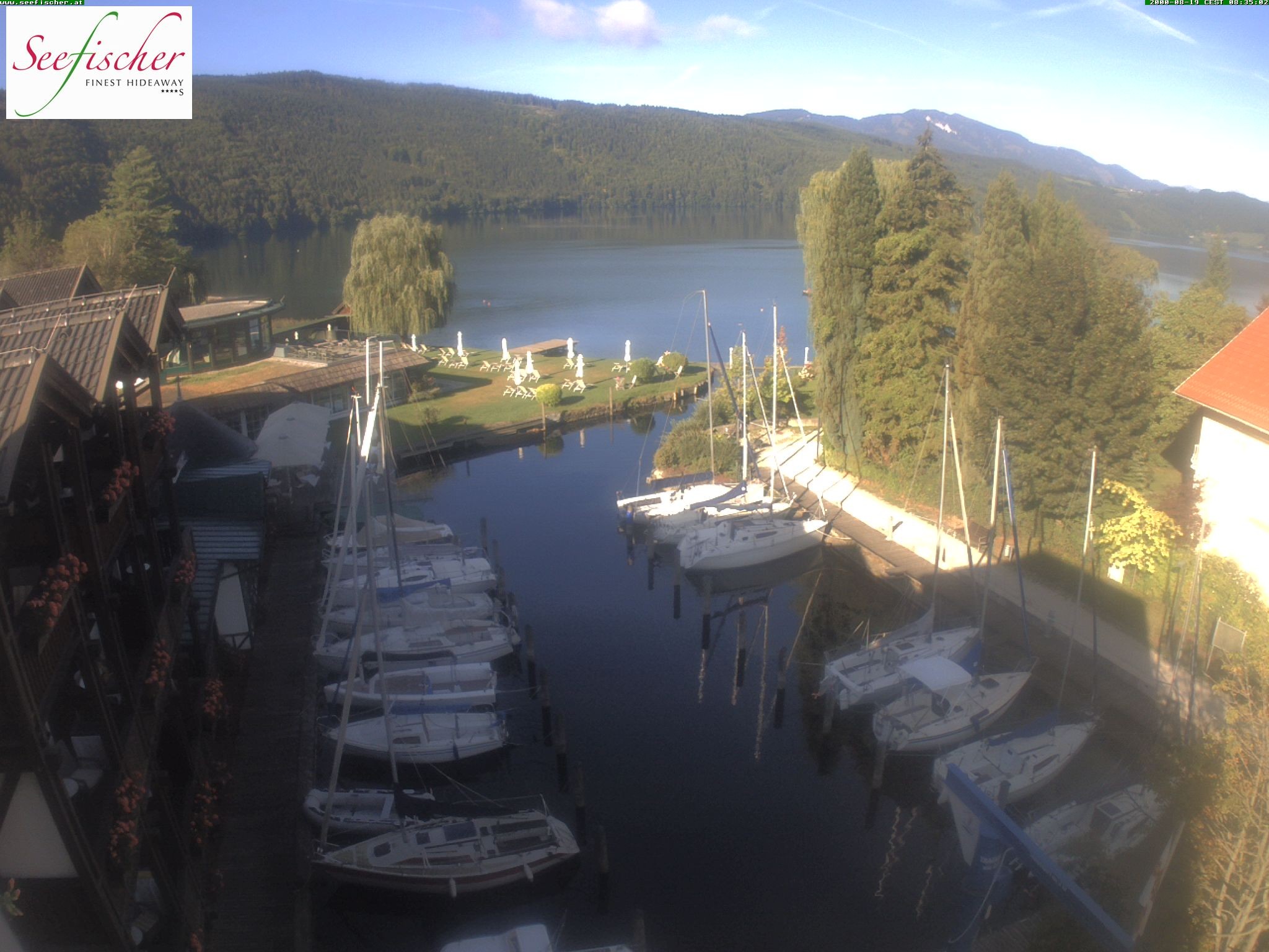Archiv Foto Webcam Seefischer Romantik Hotel am Millstätter See
