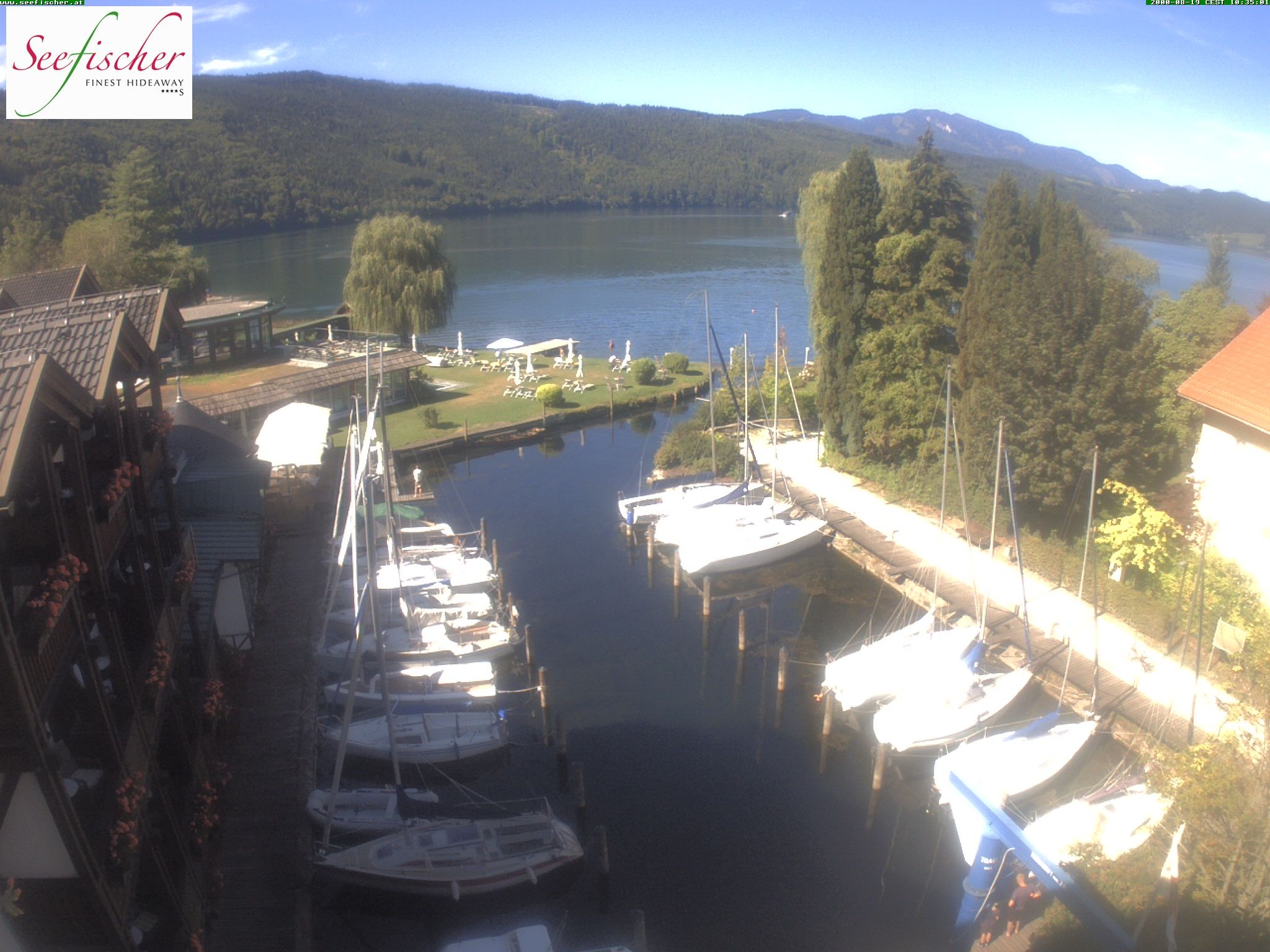 Archiv Foto Webcam Seefischer Romantik Hotel am Millstätter See