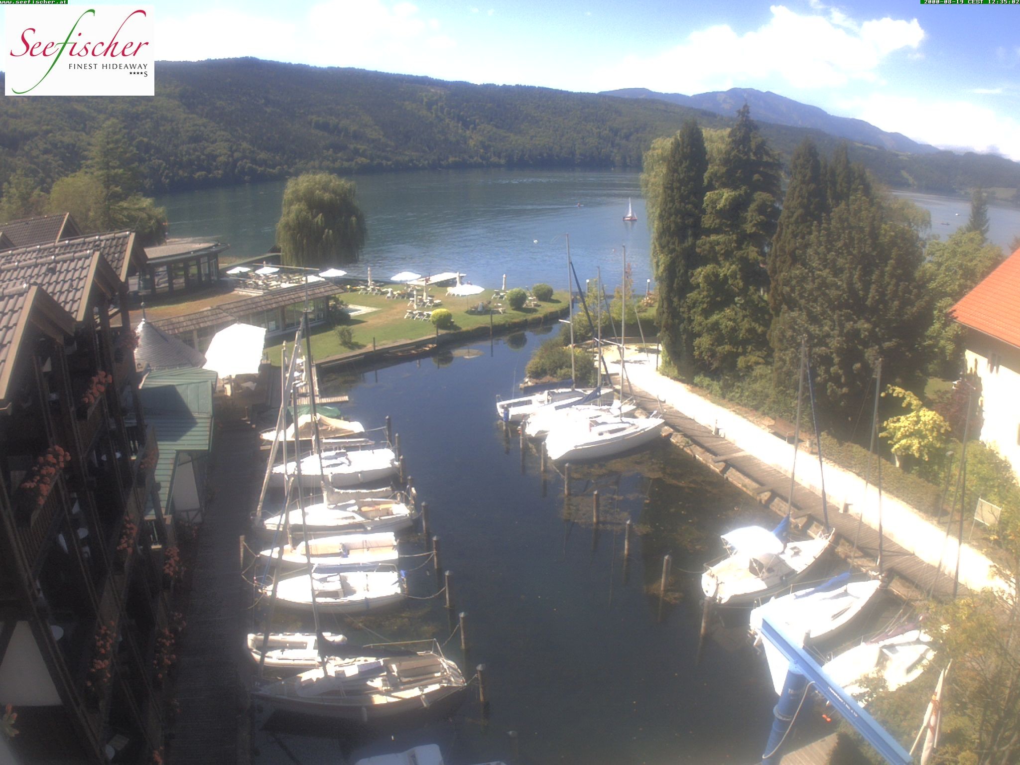 Archiv Foto Webcam Seefischer Romantik Hotel am Millstätter See