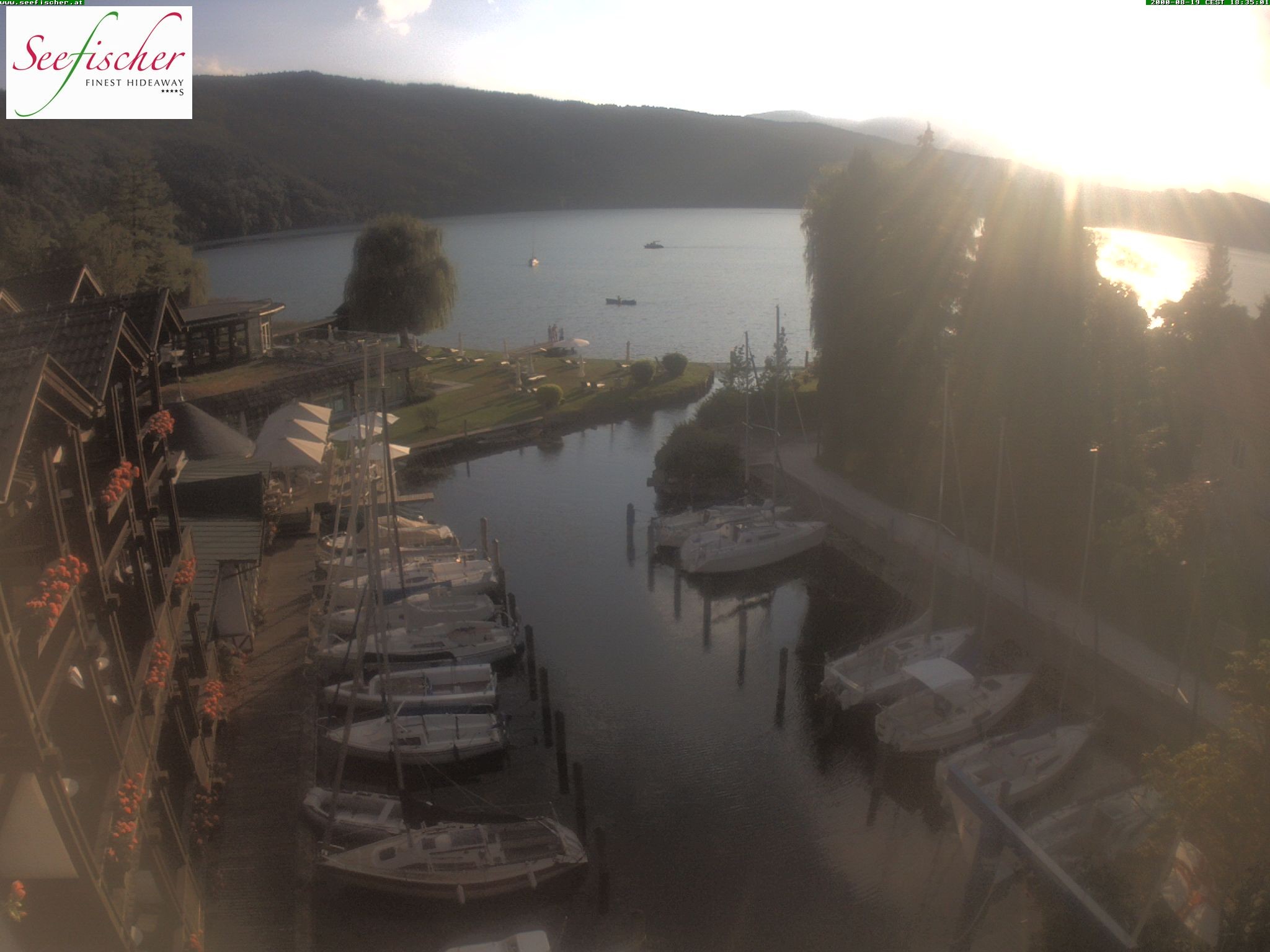 Archiv Foto Webcam Seefischer Romantik Hotel am Millstätter See