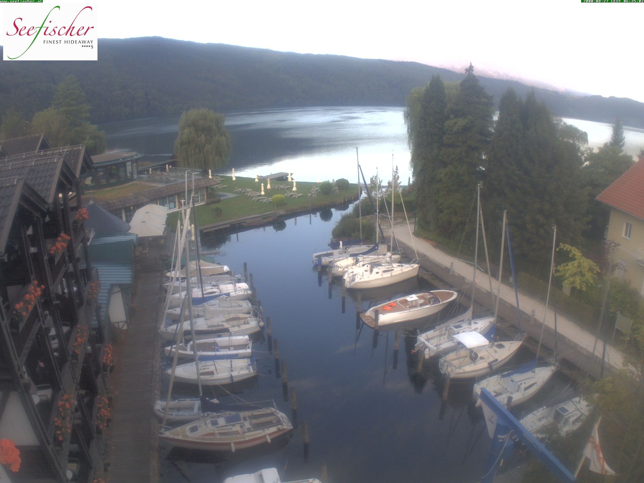 Archiv Foto Webcam Seefischer Romantik Hotel am Millstätter See