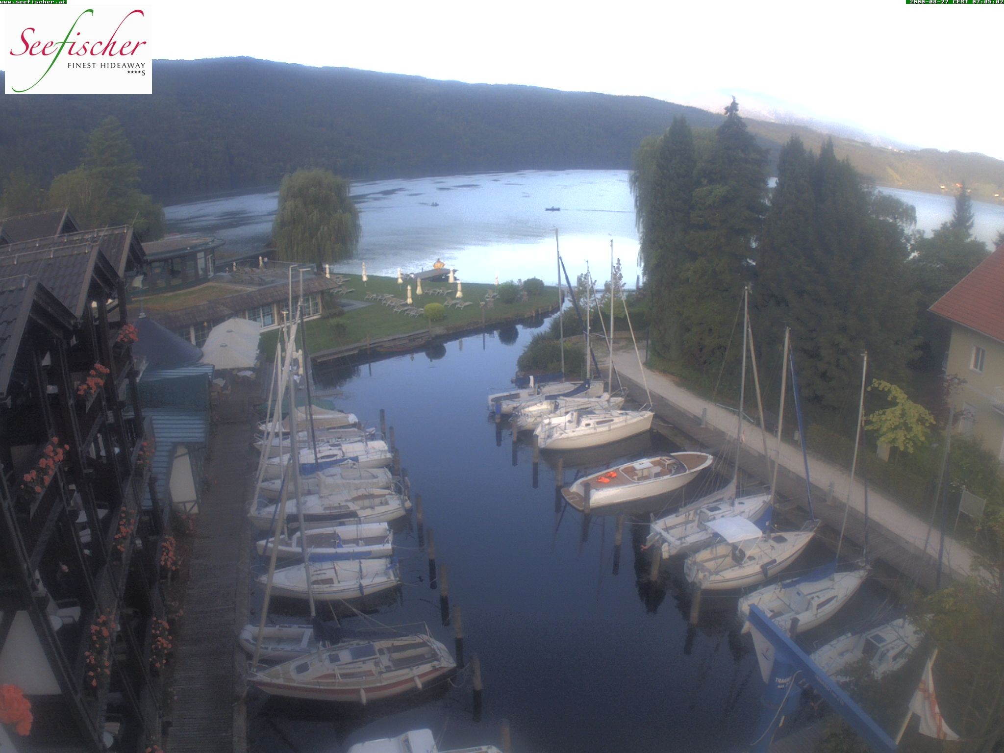 Archiv Foto Webcam Seefischer Romantik Hotel am Millstätter See