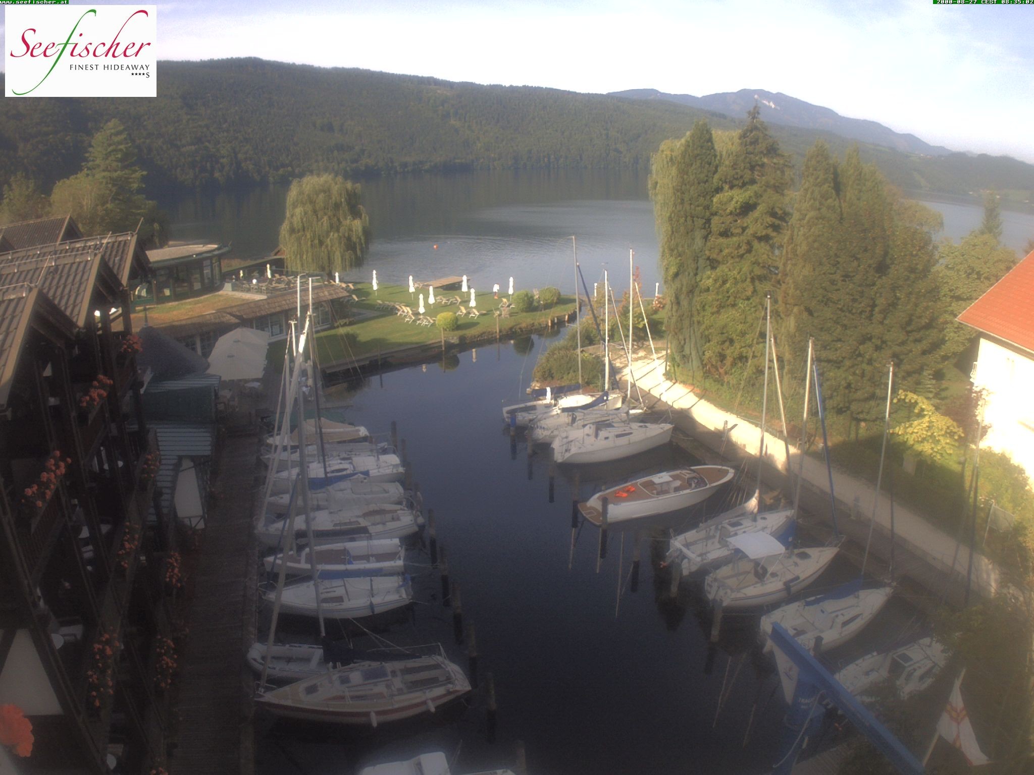 Archiv Foto Webcam Seefischer Romantik Hotel am Millstätter See