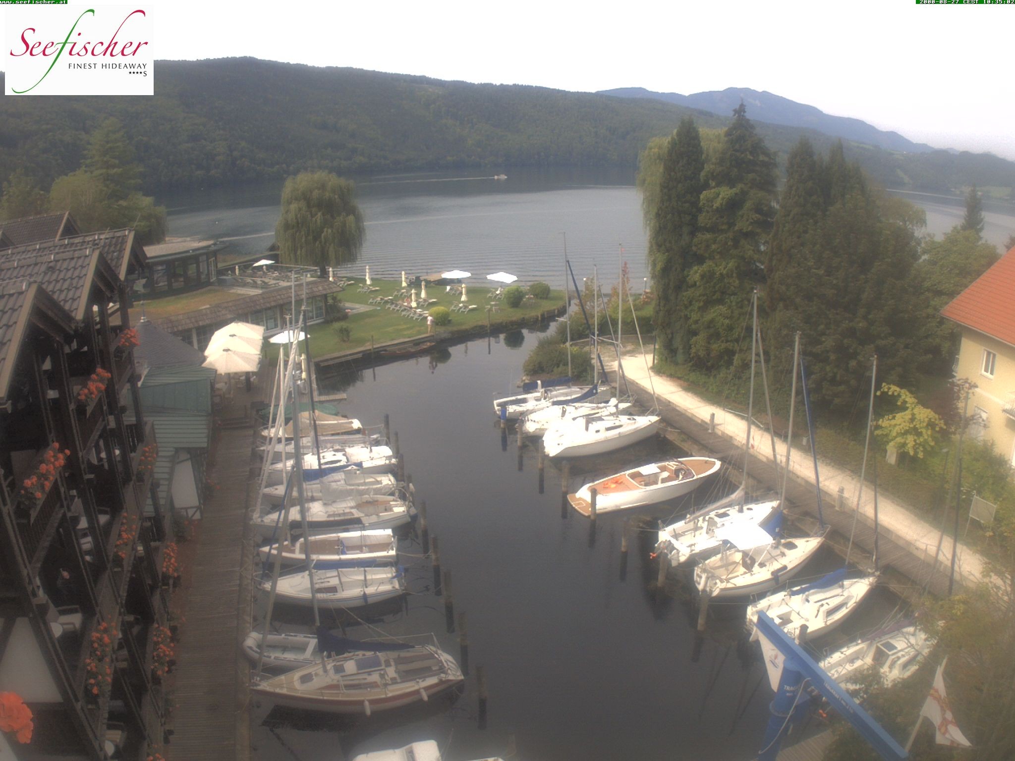 Archiv Foto Webcam Seefischer Romantik Hotel am Millstätter See