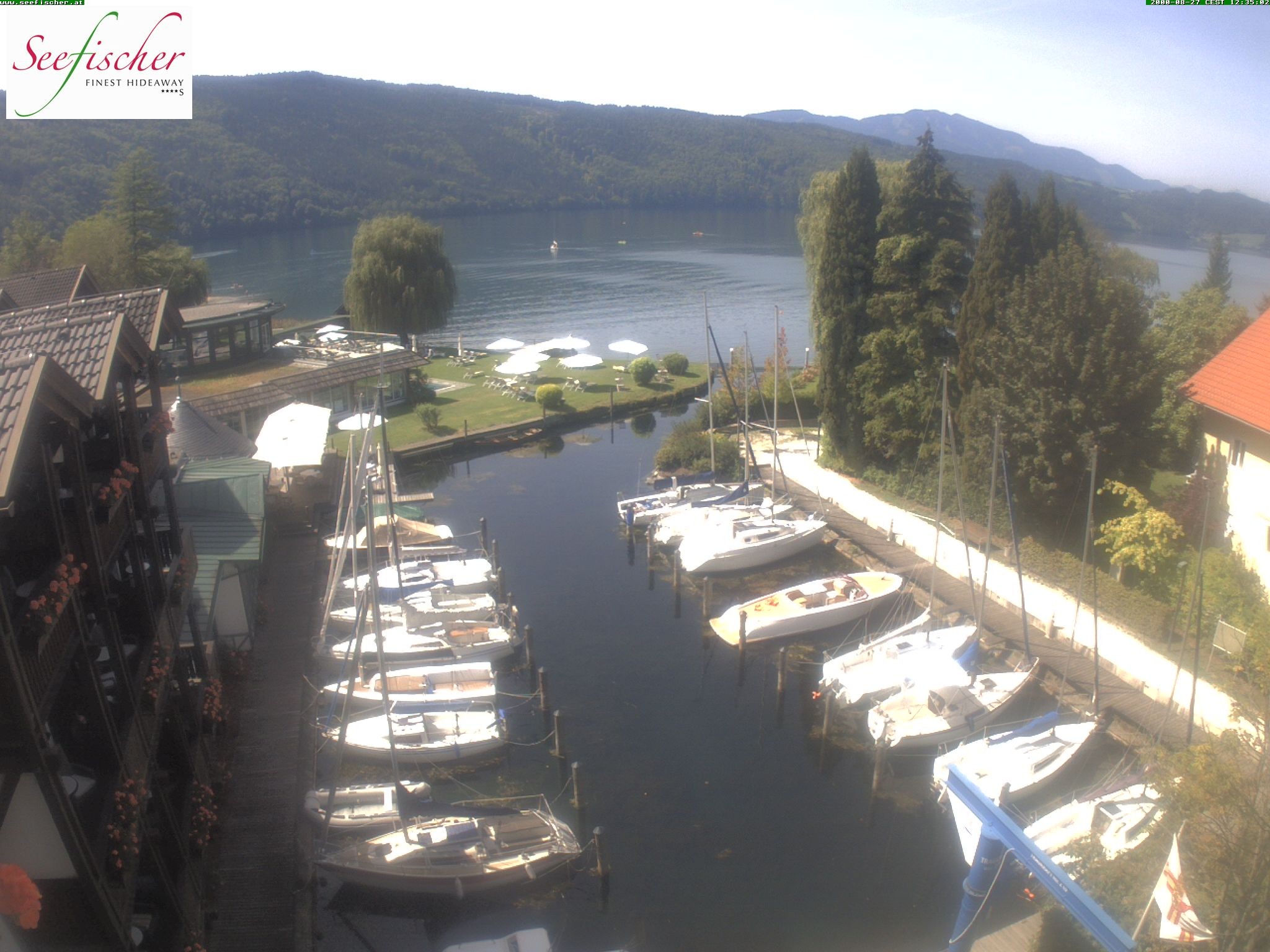 Archiv Foto Webcam Seefischer Romantik Hotel am Millstätter See