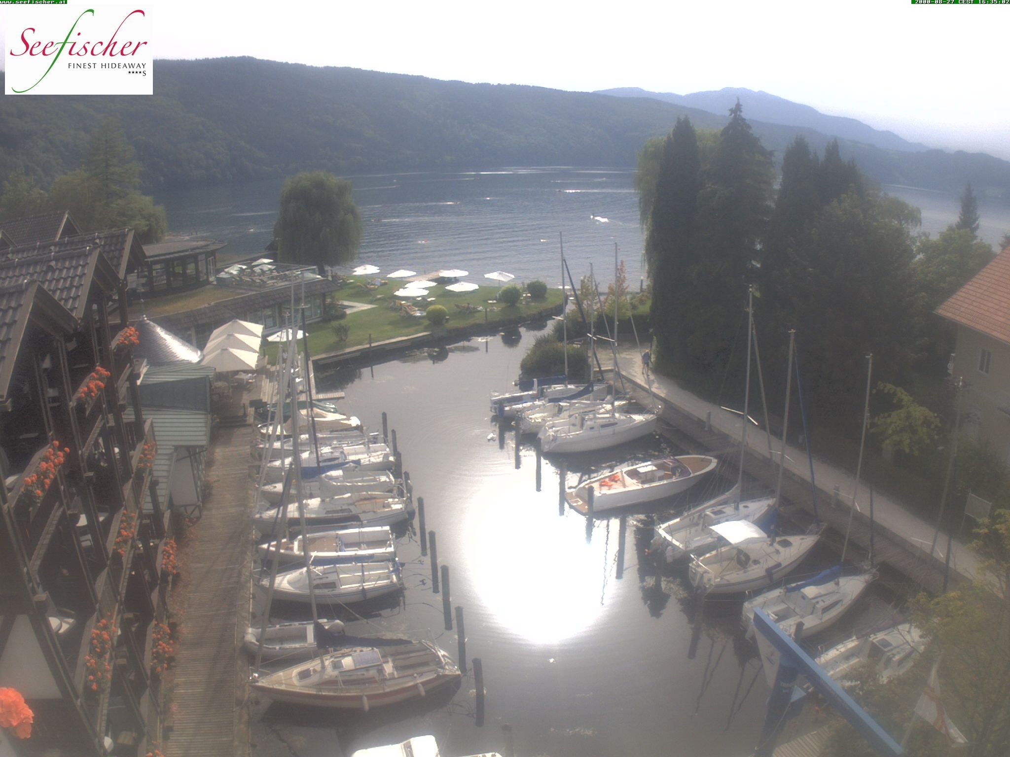Archiv Foto Webcam Seefischer Romantik Hotel am Millstätter See