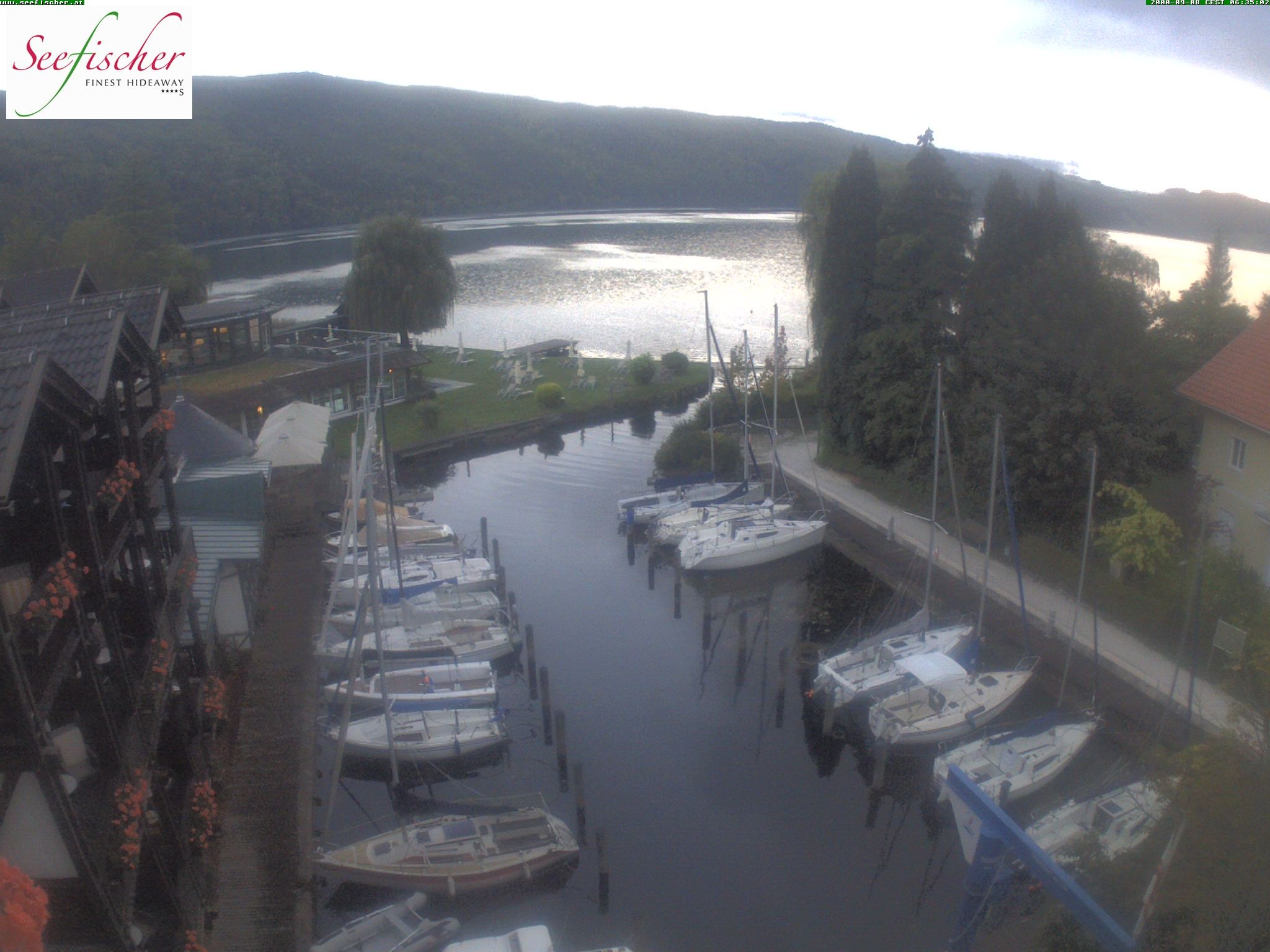 Archiv Foto Webcam Seefischer Romantik Hotel am Millstätter See