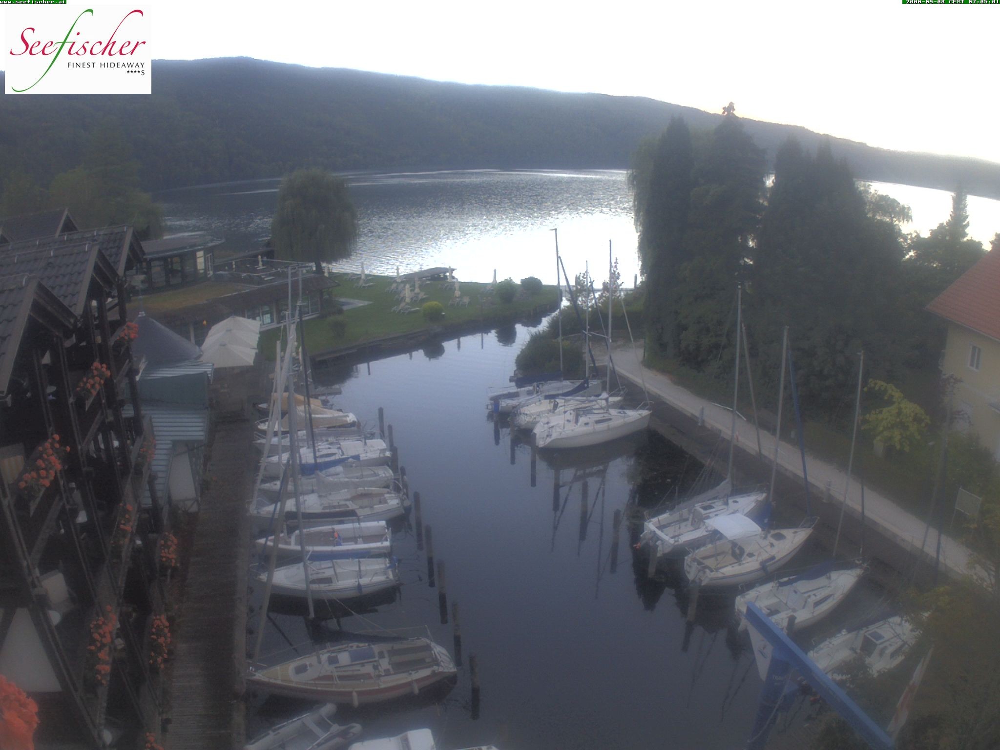 Archiv Foto Webcam Seefischer Romantik Hotel am Millstätter See