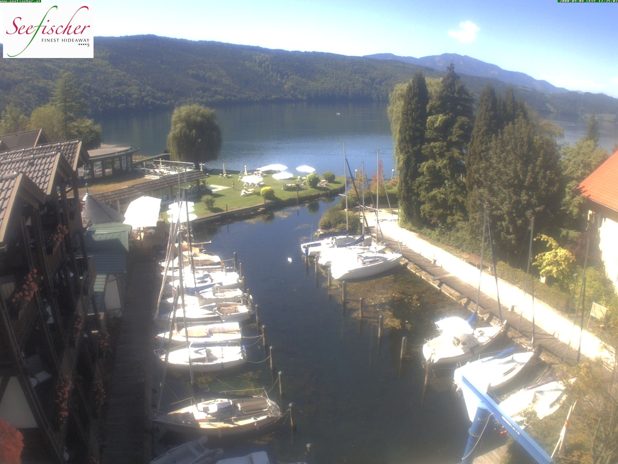 Archiv Foto Webcam Seefischer Romantik Hotel am Millstätter See