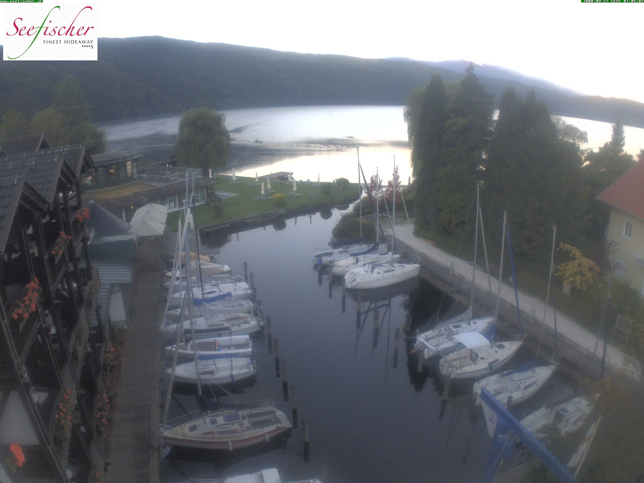 Archiv Foto Webcam Seefischer Romantik Hotel am Millstätter See