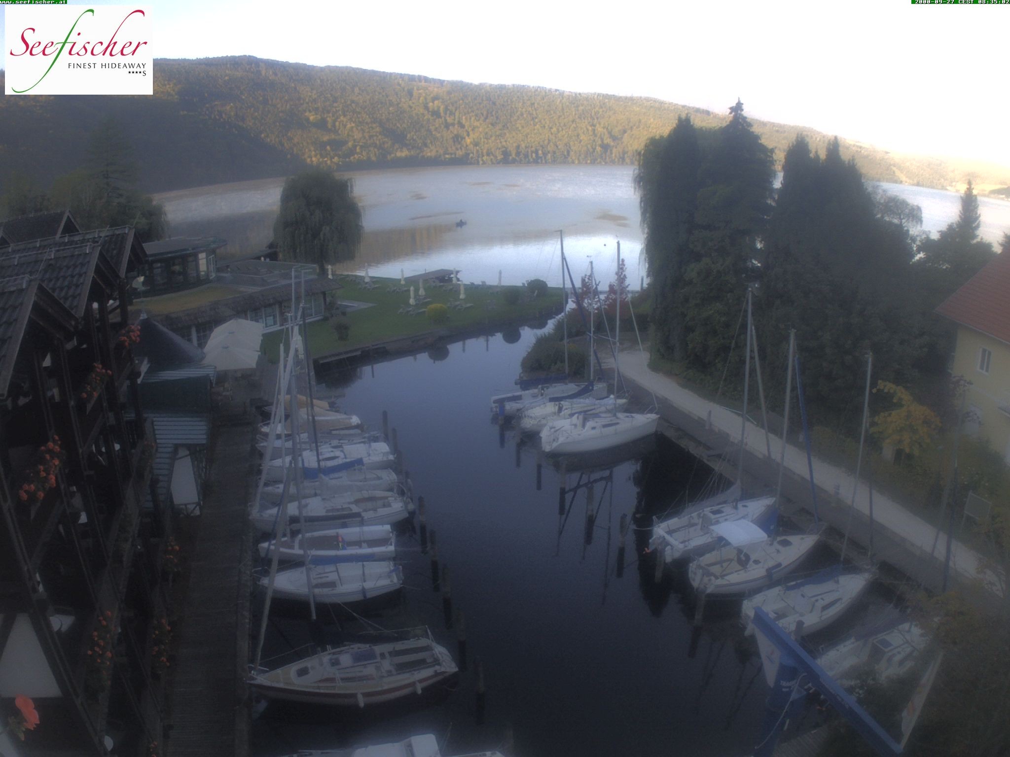 Archiv Foto Webcam Seefischer Romantik Hotel am Millstätter See
