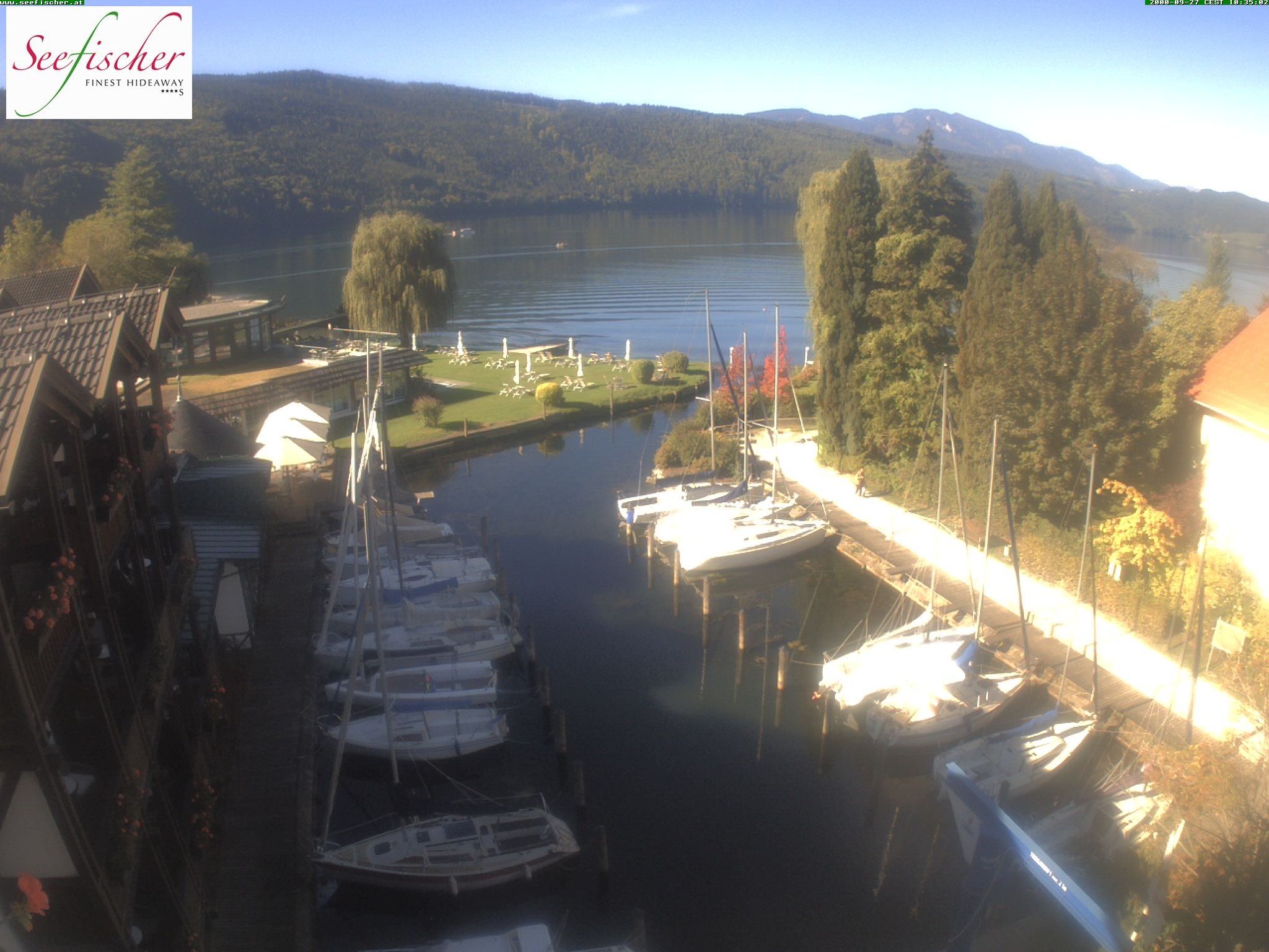 Archiv Foto Webcam Seefischer Romantik Hotel am Millstätter See