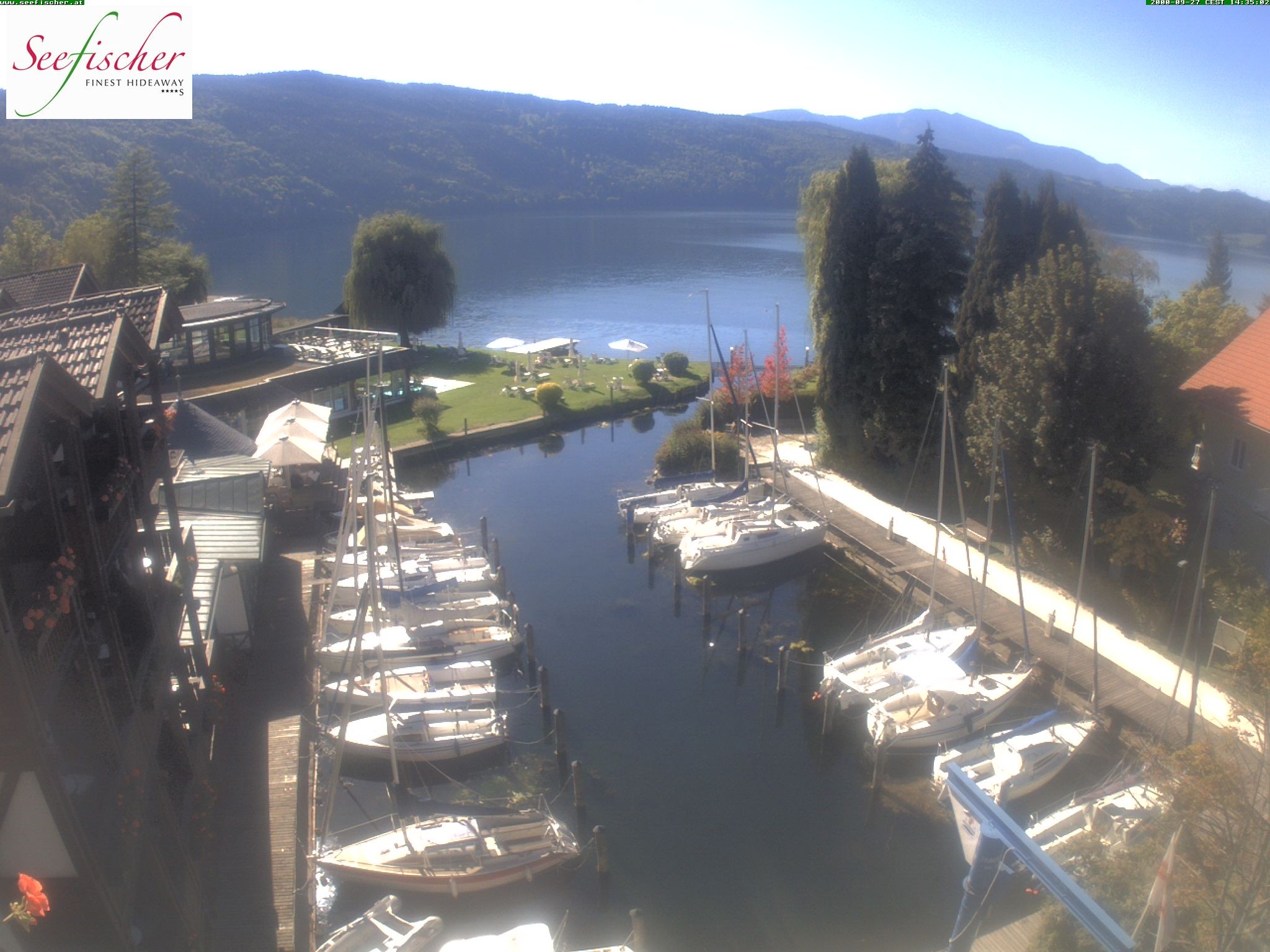 Archiv Foto Webcam Seefischer Romantik Hotel am Millstätter See