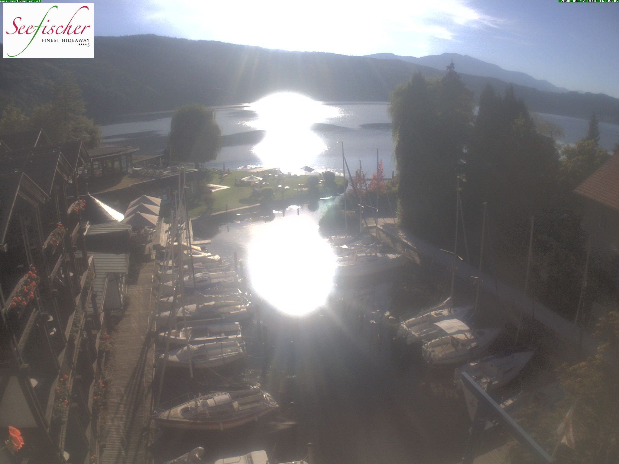 Archiv Foto Webcam Seefischer Romantik Hotel am Millstätter See