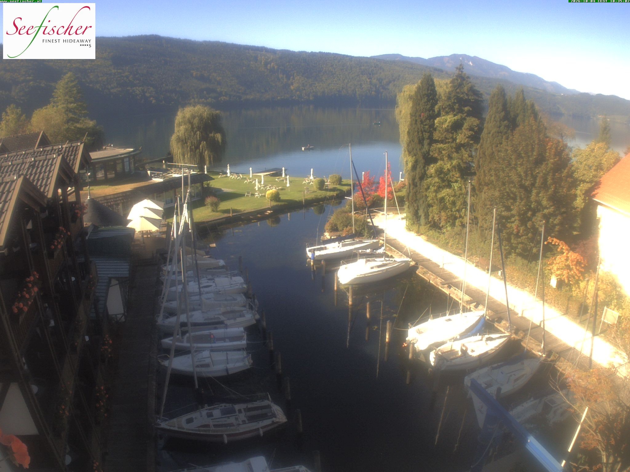 Archiv Foto Webcam Seefischer Romantik Hotel am Millstätter See