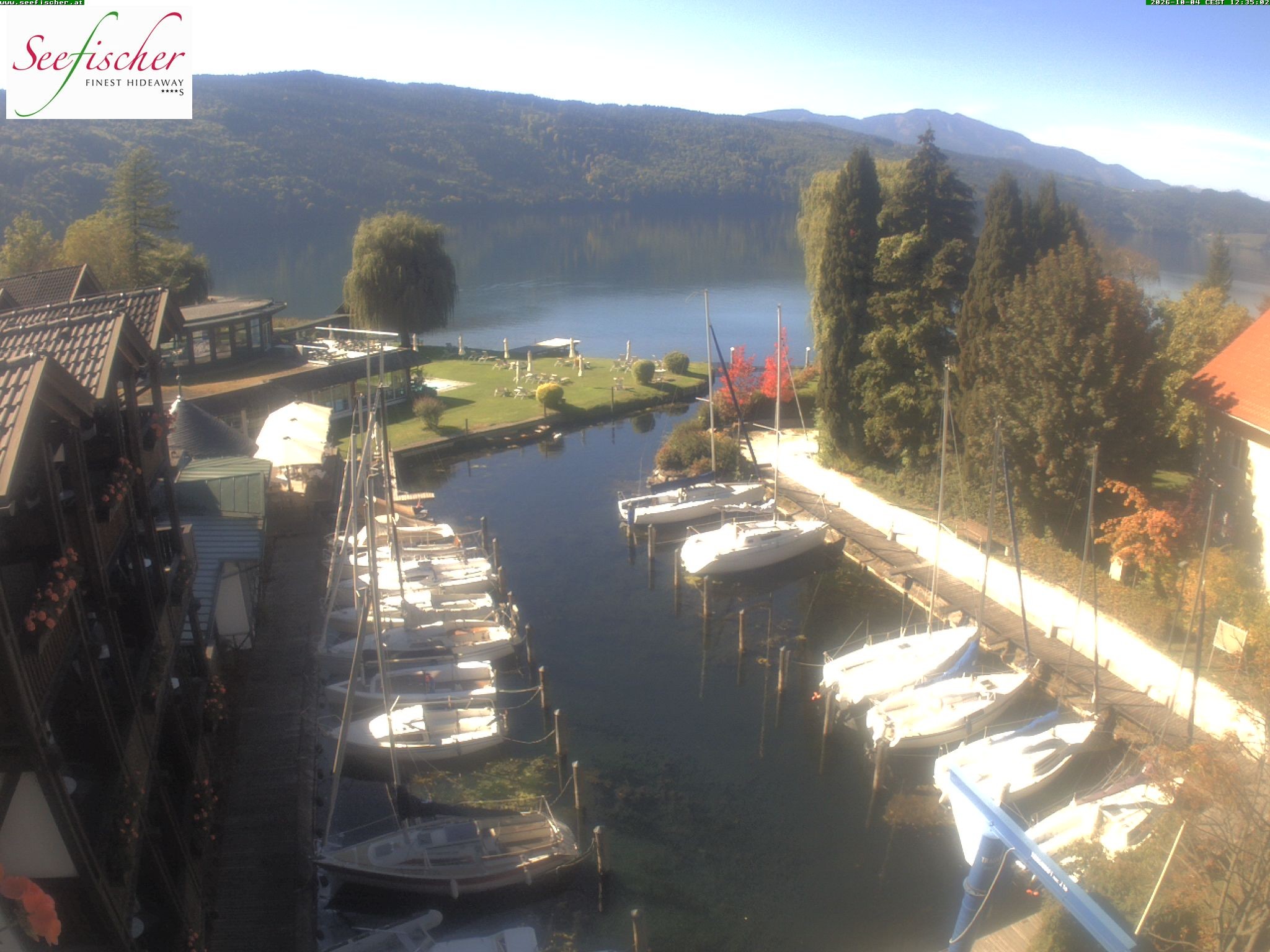 Archiv Foto Webcam Seefischer Romantik Hotel am Millstätter See