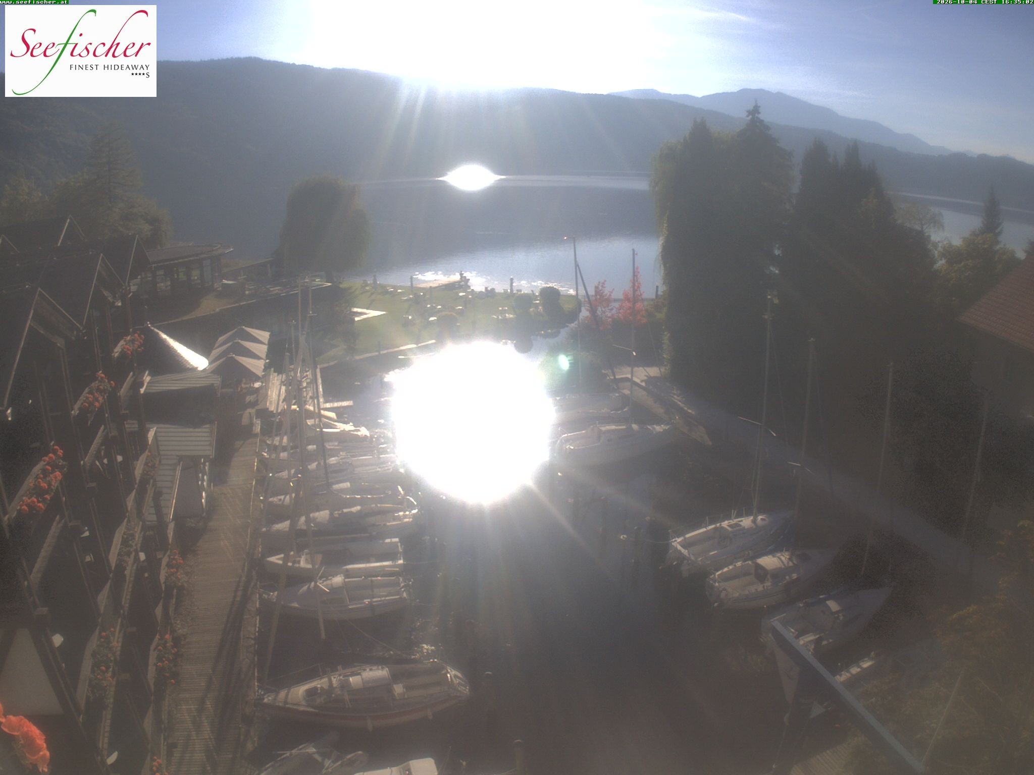 Archiv Foto Webcam Seefischer Romantik Hotel am Millstätter See