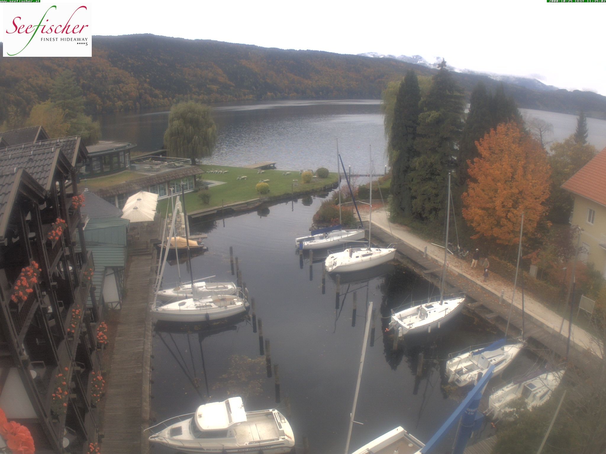 Archiv Foto Webcam Seefischer Romantik Hotel am Millstätter See