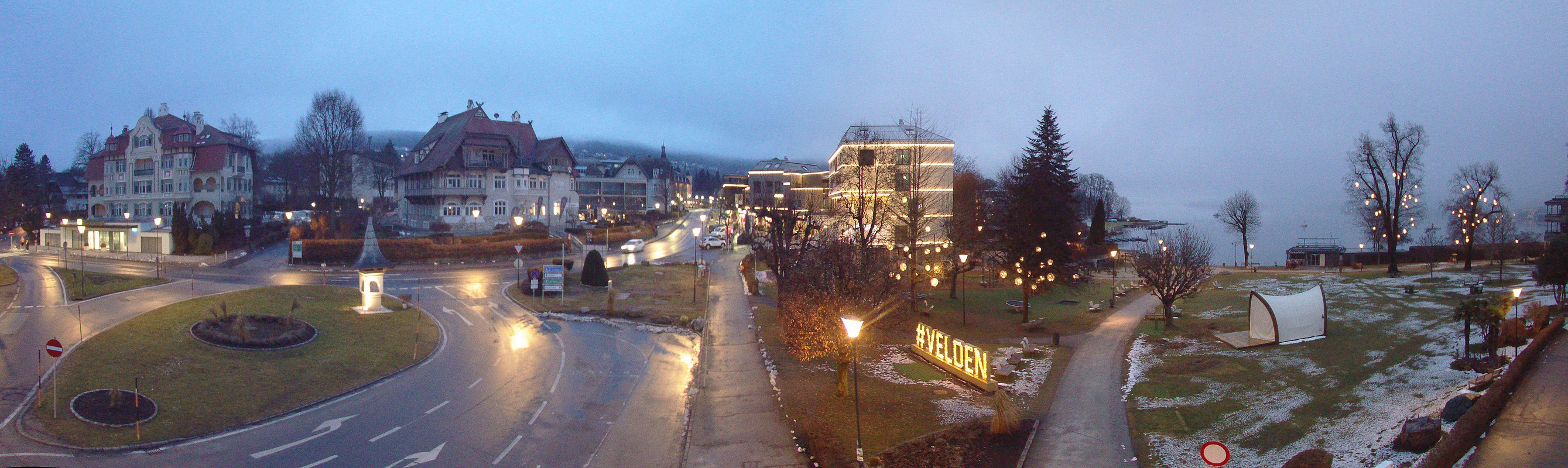 Archiv Foto Webcam Velden Karawankenplatz