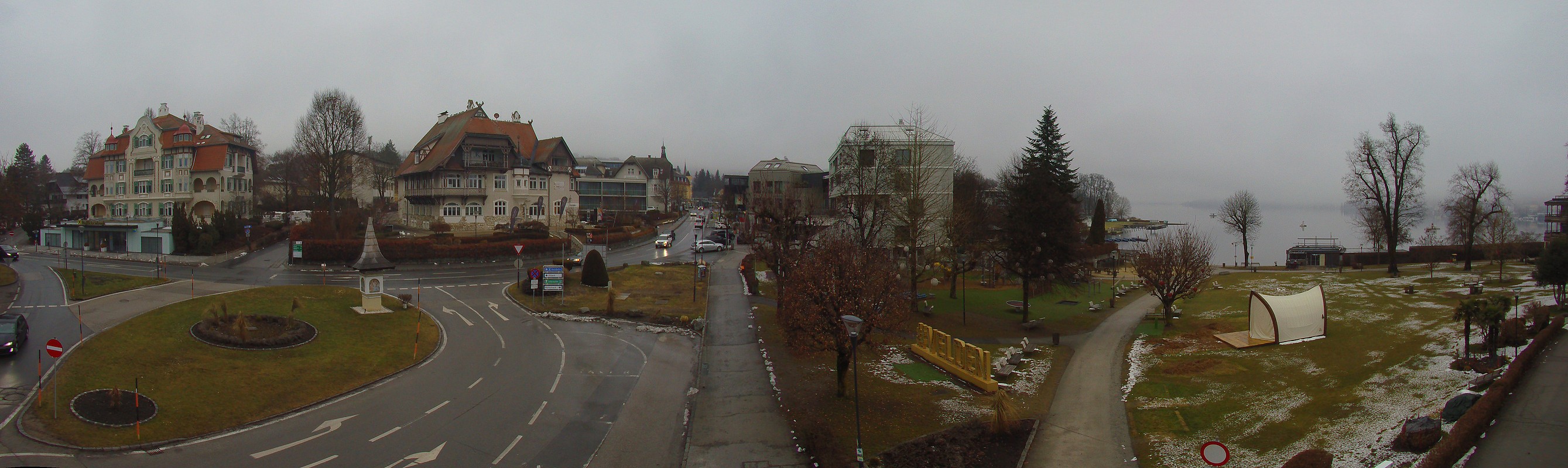 Archiv Foto Webcam Velden Karawankenplatz