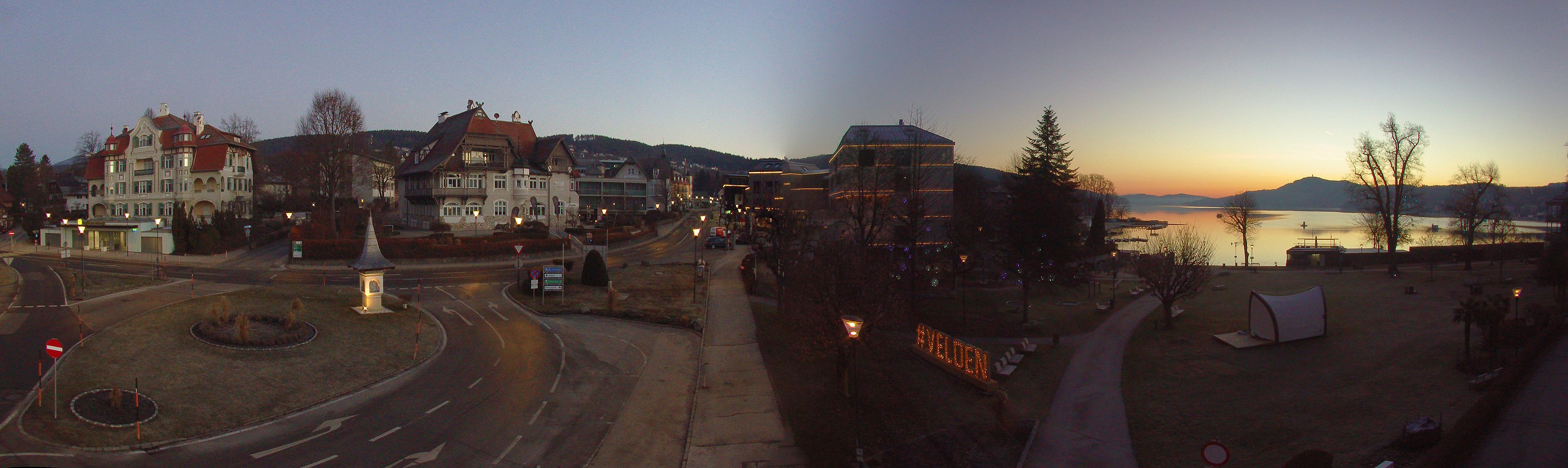 Archiv Foto Webcam Velden Karawankenplatz