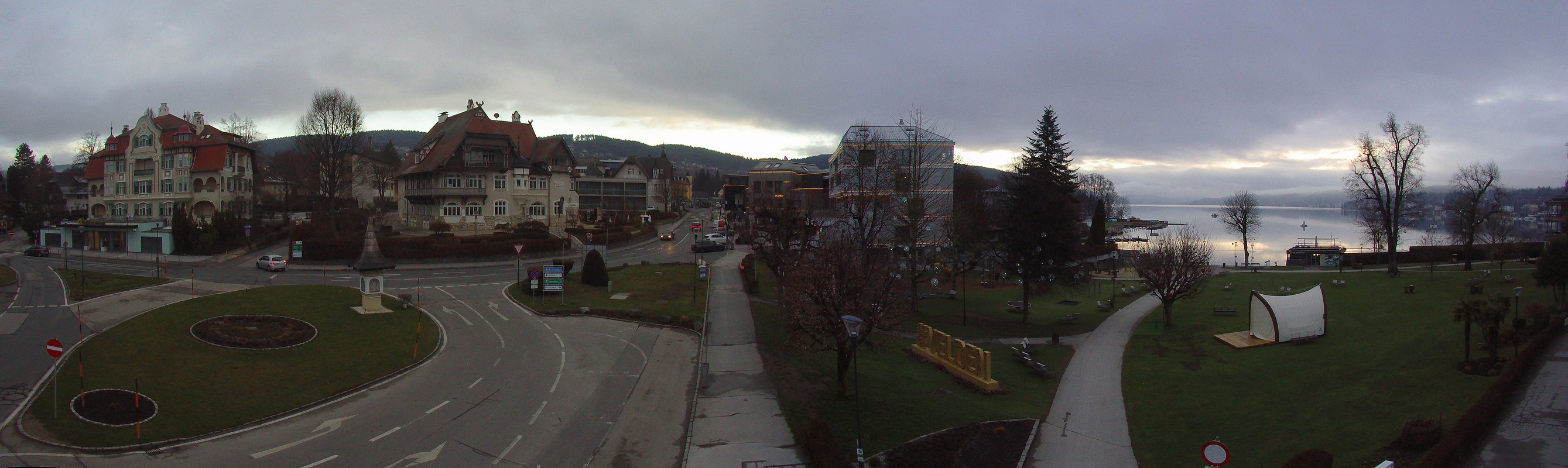 Archiv Foto Webcam Velden Karawankenplatz