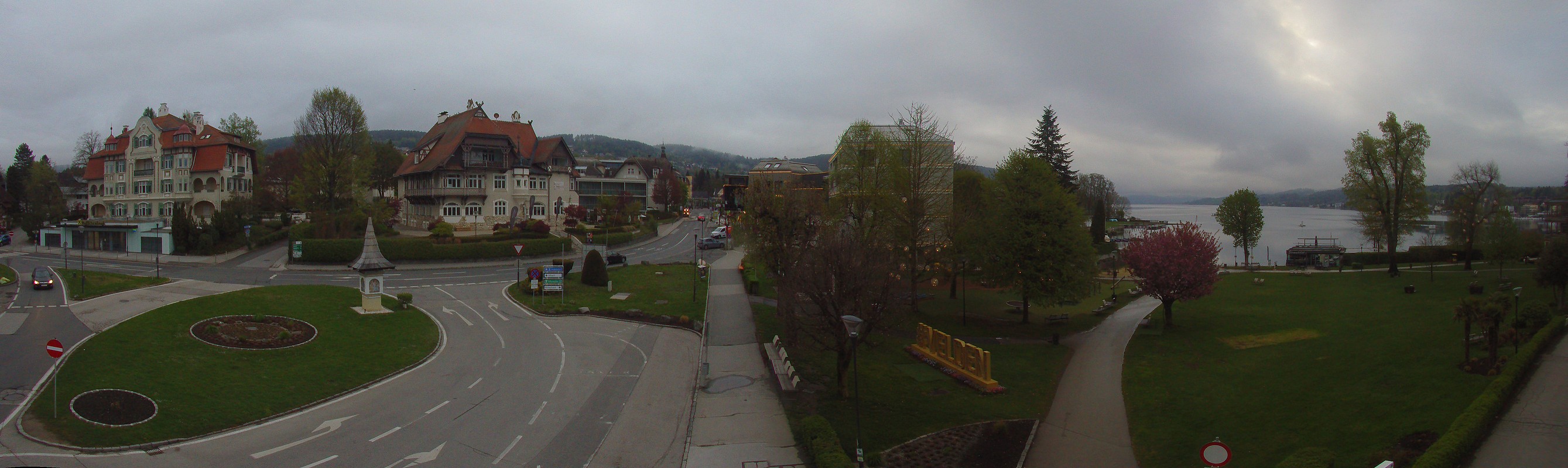 Archiv Foto Webcam Velden Karawankenplatz