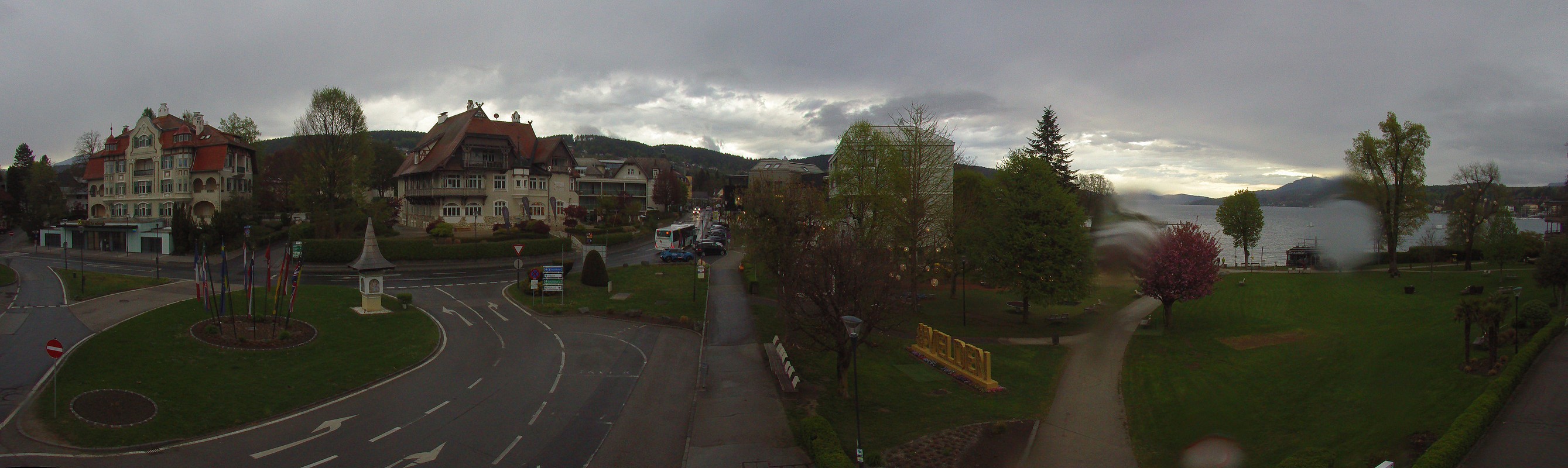 Archiv Foto Webcam Velden Karawankenplatz