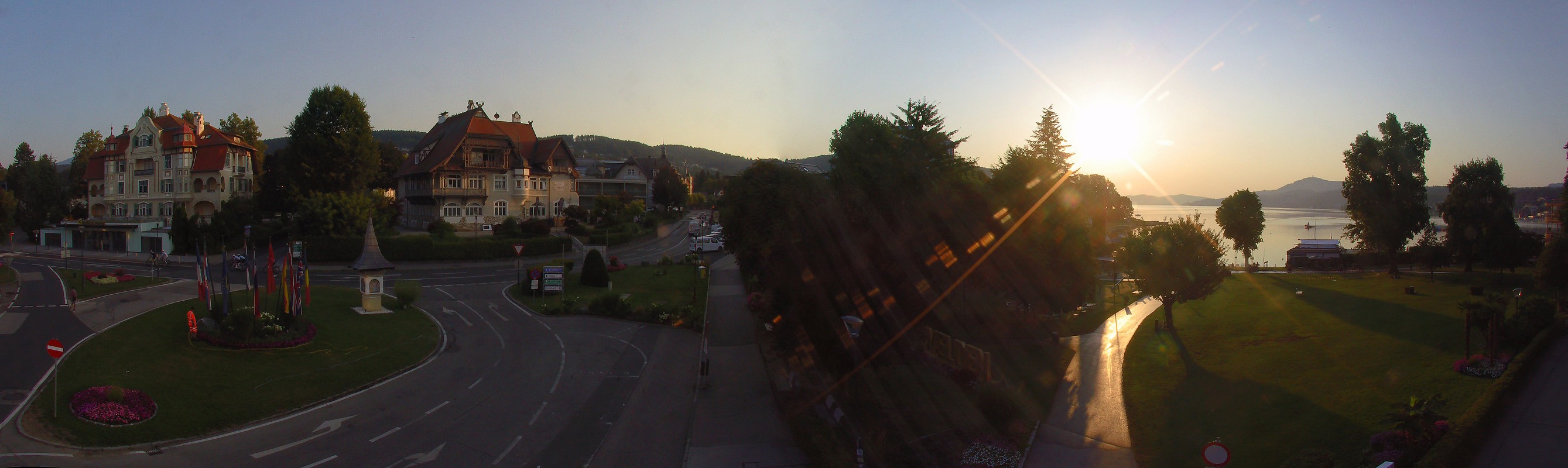 Archiv Foto Webcam Velden Karawankenplatz