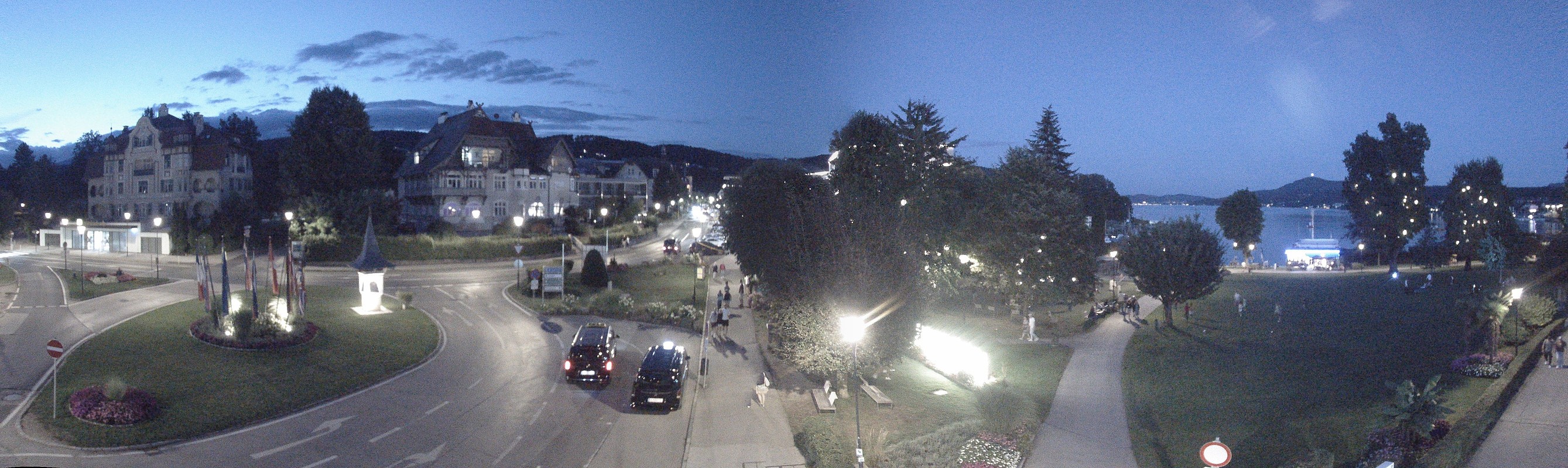 Archiv Foto Webcam Velden Karawankenplatz