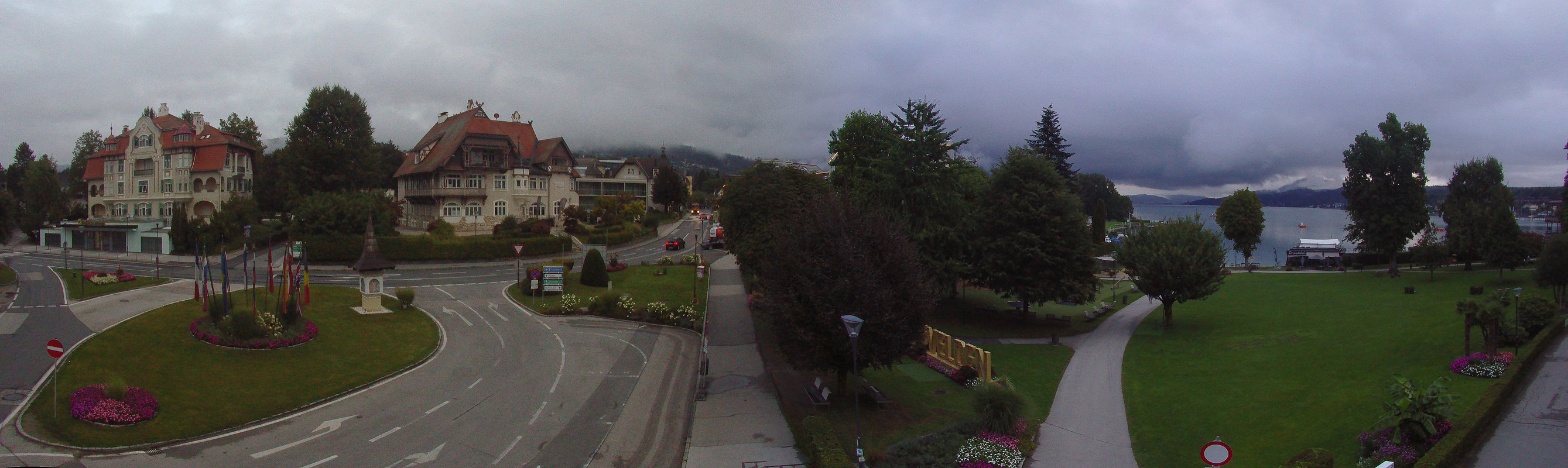 Archiv Foto Webcam Velden Karawankenplatz
