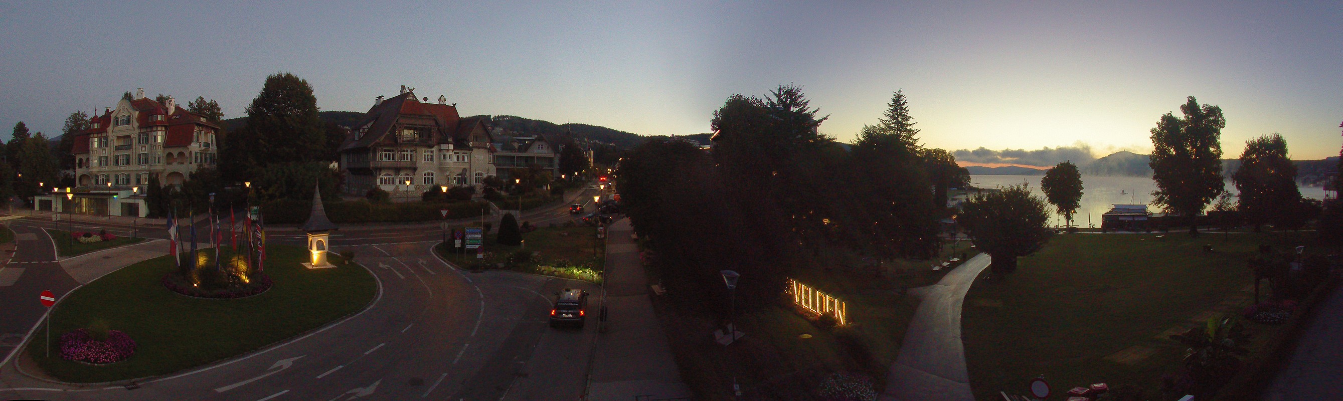 Archiv Foto Webcam Velden Karawankenplatz