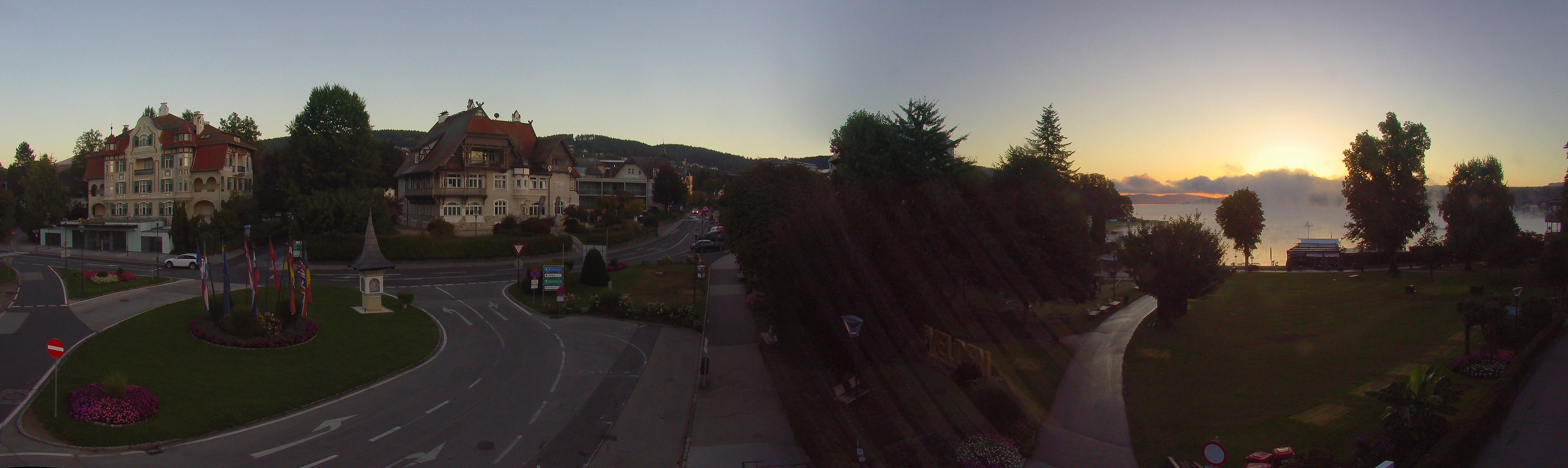 Archiv Foto Webcam Velden Karawankenplatz