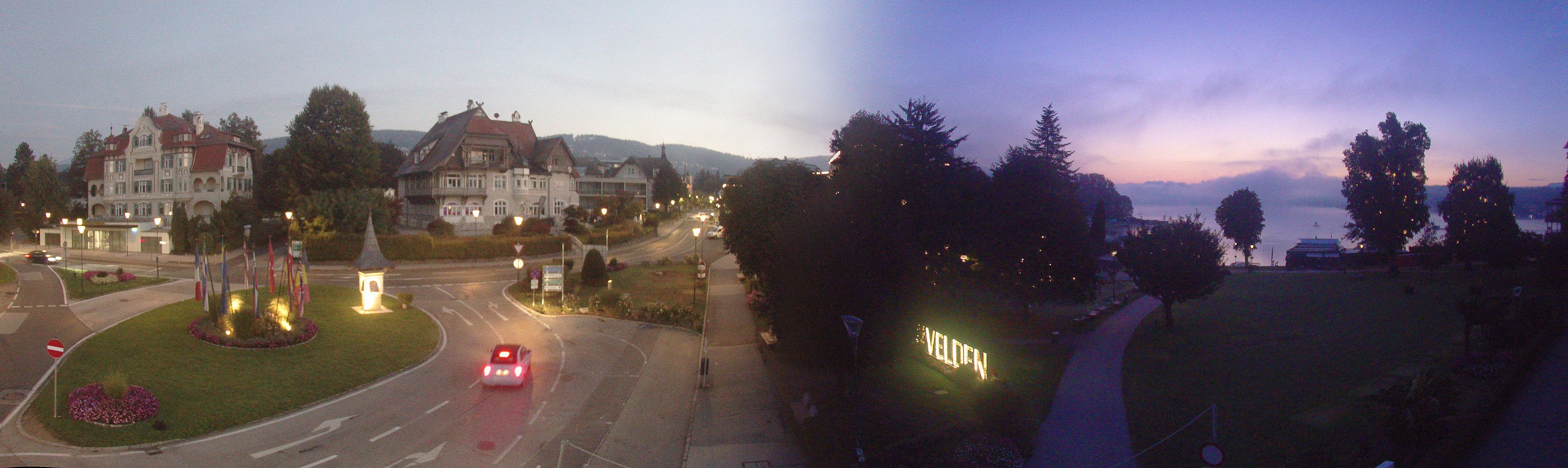Archiv Foto Webcam Velden Karawankenplatz