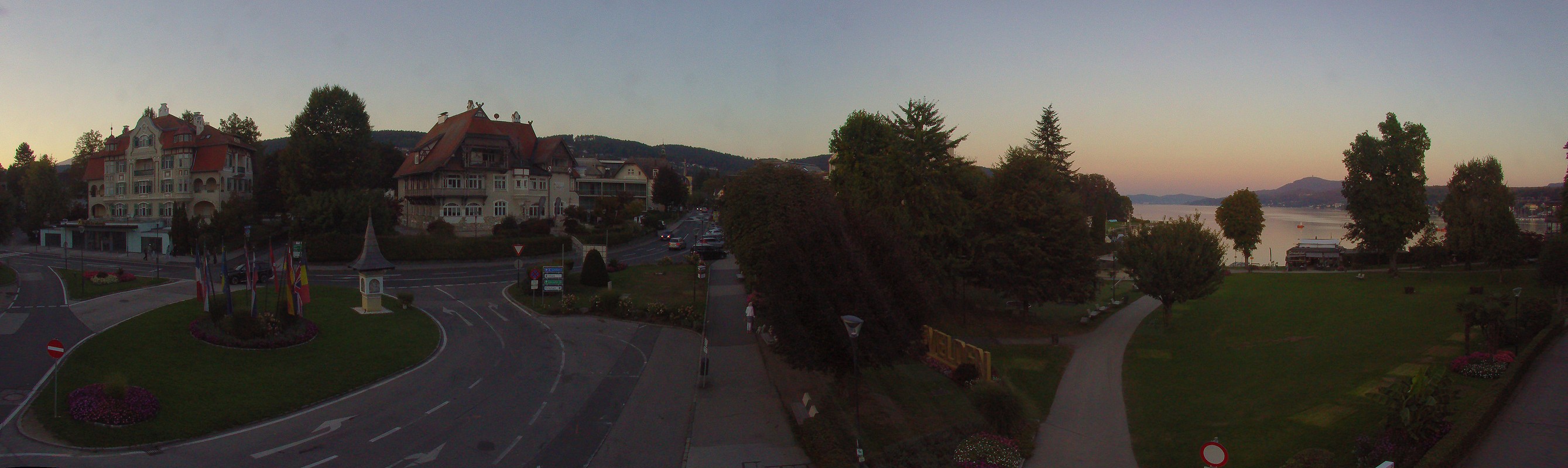 Archiv Foto Webcam Velden Karawankenplatz