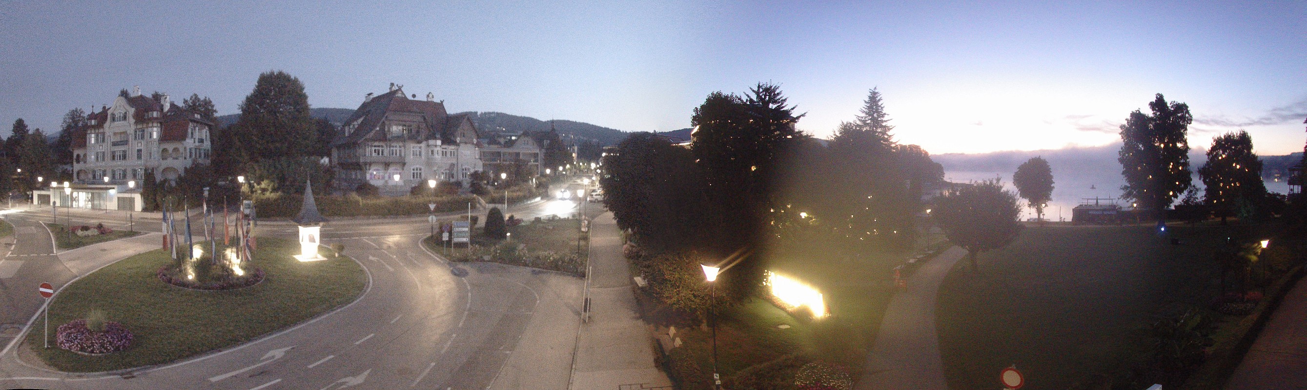 Archiv Foto Webcam Velden Karawankenplatz