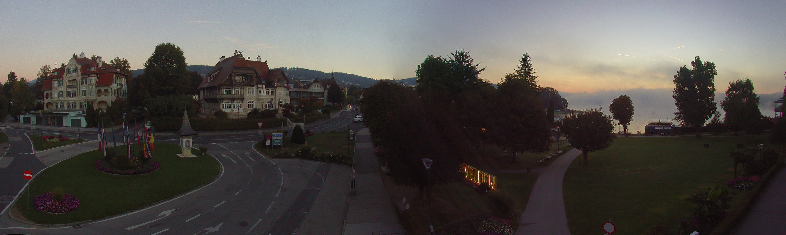 Archiv Foto Webcam Velden Karawankenplatz