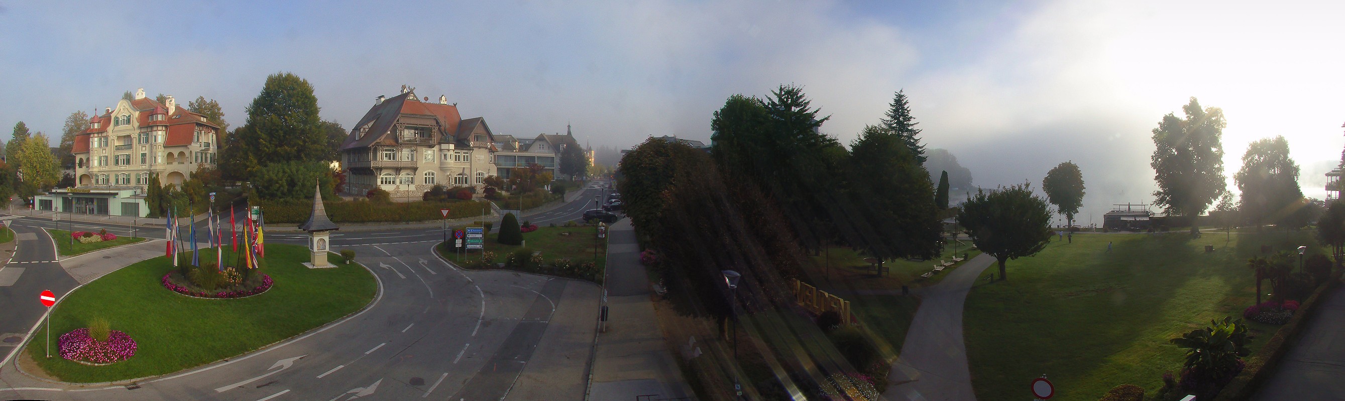 Archiv Foto Webcam Velden Karawankenplatz