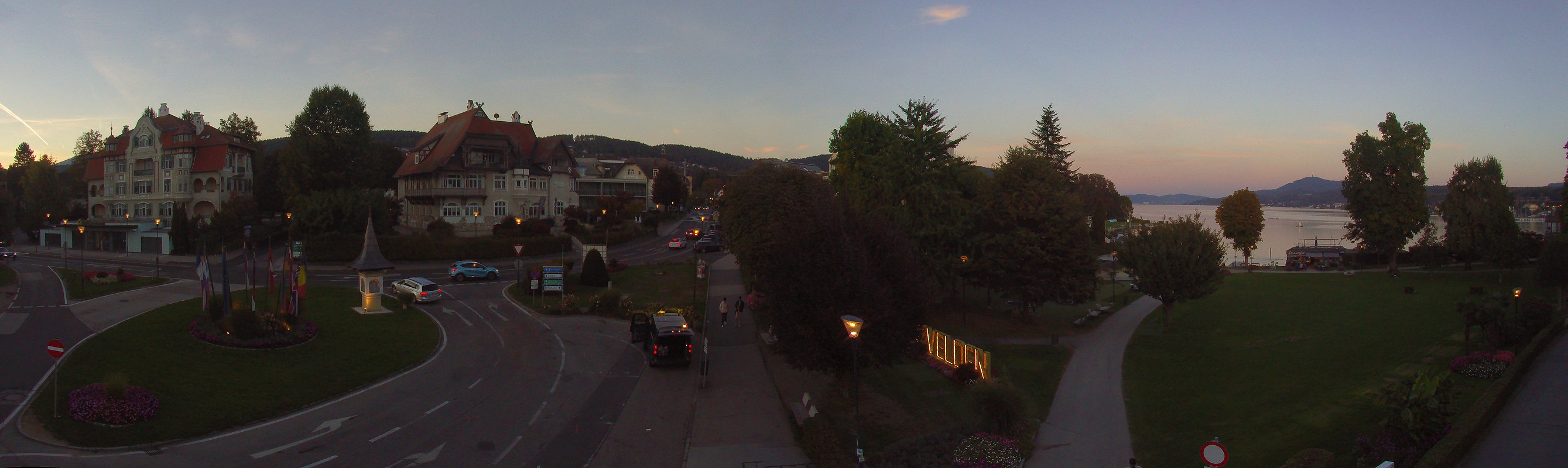 Archiv Foto Webcam Velden Karawankenplatz