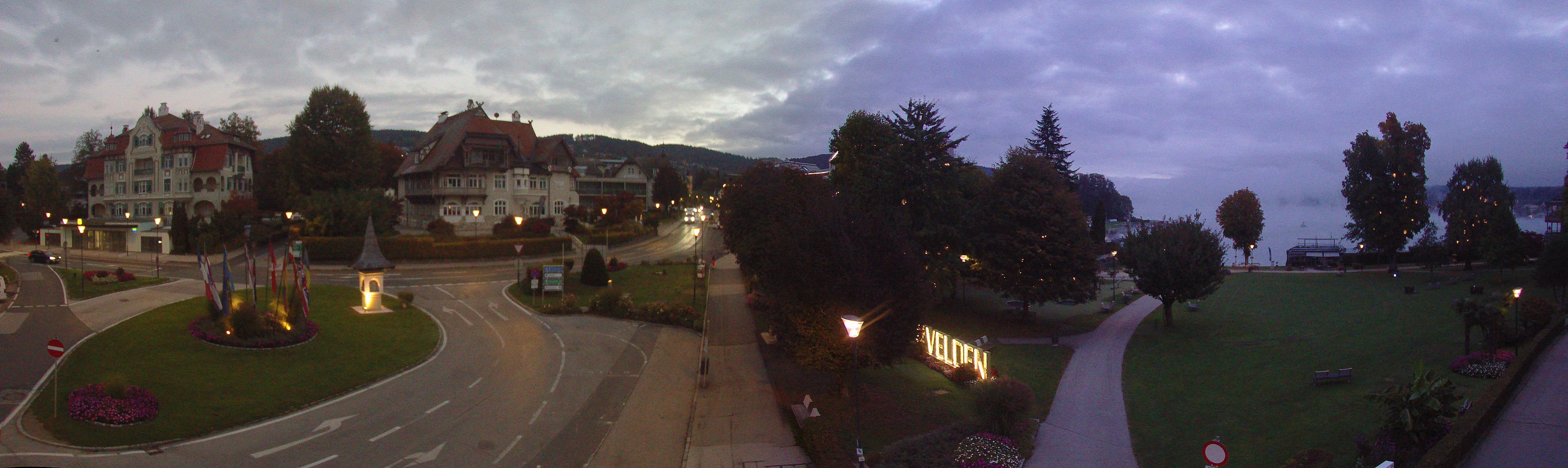 Archiv Foto Webcam Velden Karawankenplatz