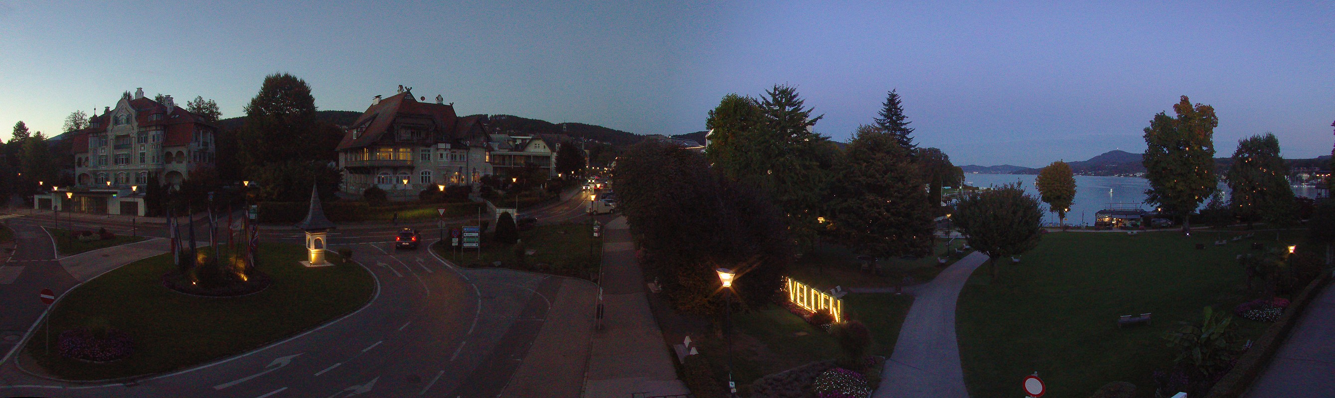 Archiv Foto Webcam Velden Karawankenplatz