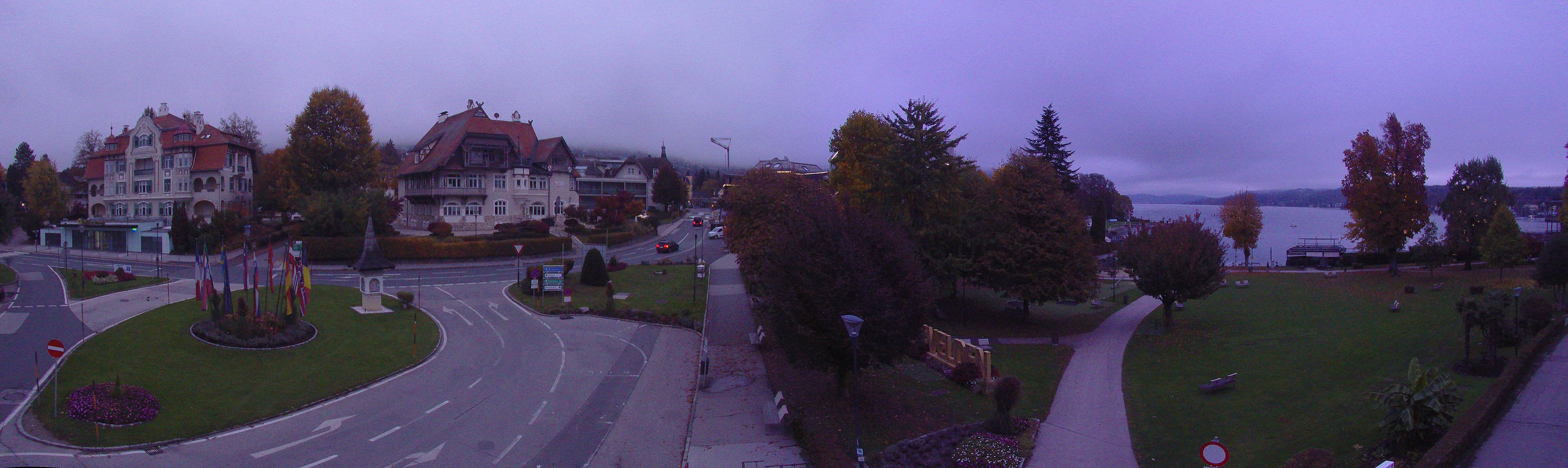 Archiv Foto Webcam Velden Karawankenplatz