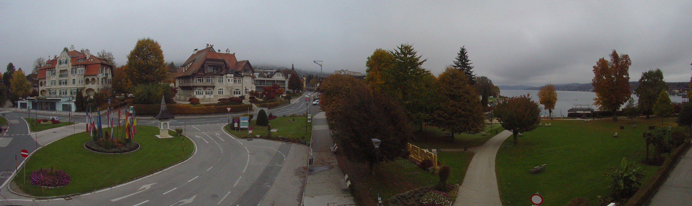 Archiv Foto Webcam Velden Karawankenplatz