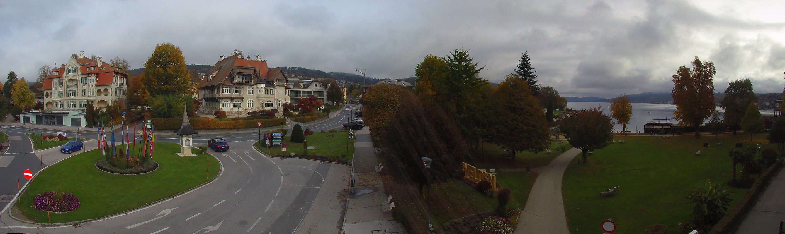 Archiv Foto Webcam Velden Karawankenplatz