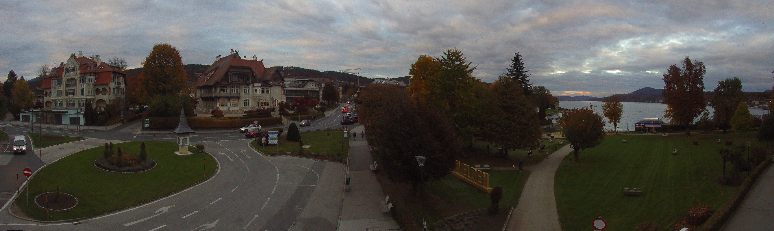 Archiv Foto Webcam Velden Karawankenplatz